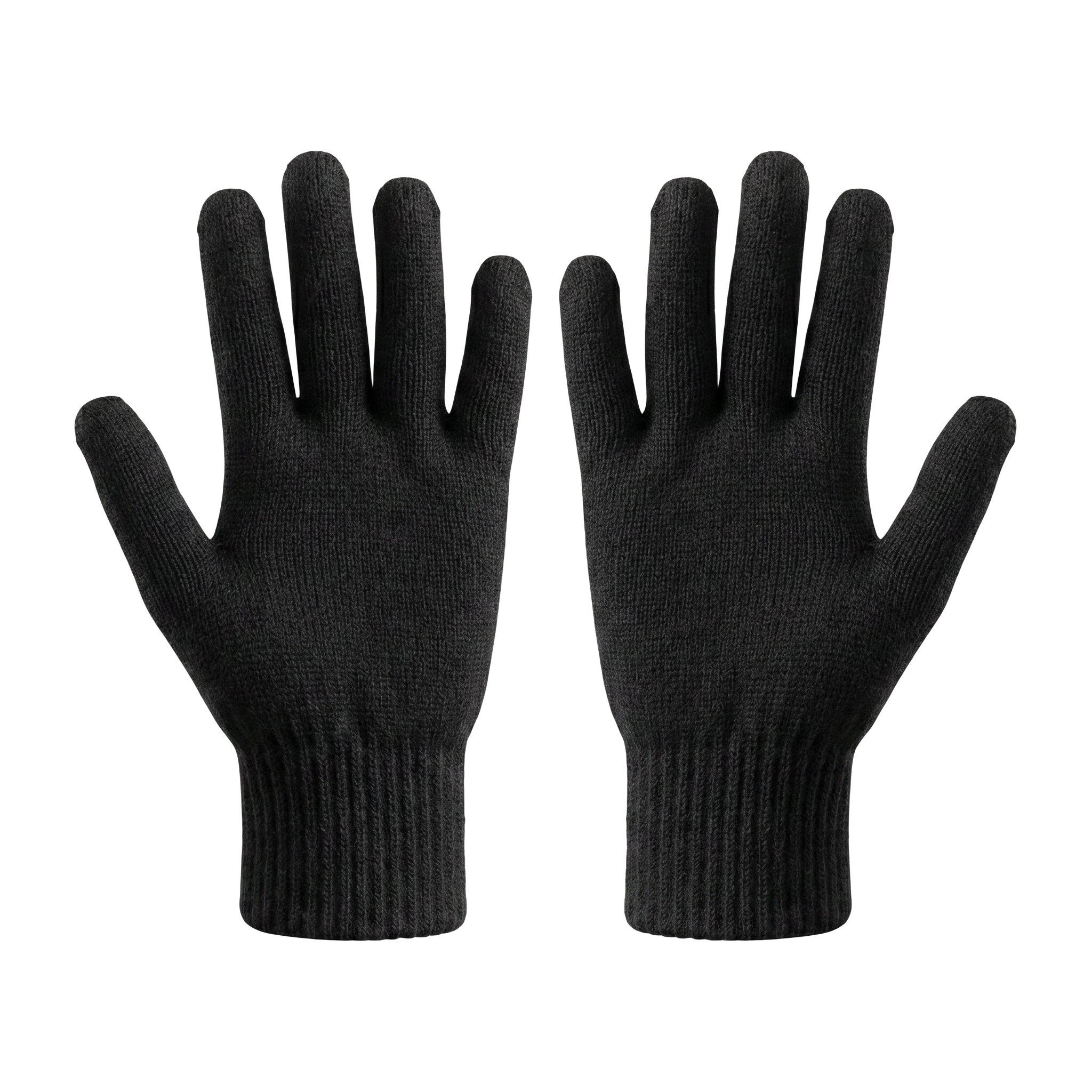 Black - Karrimor - Acrylic Knitted Thermal Touchscreen Walking Gloves - 2