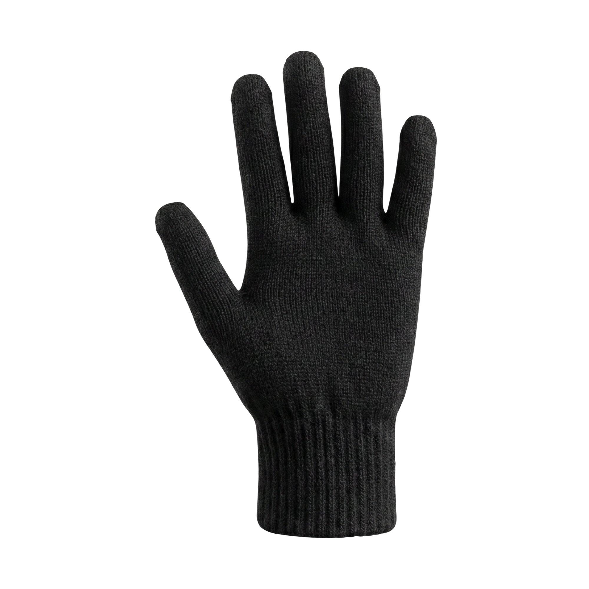 Black - Karrimor - Acrylic Knitted Thermal Touchscreen Walking Gloves - 4