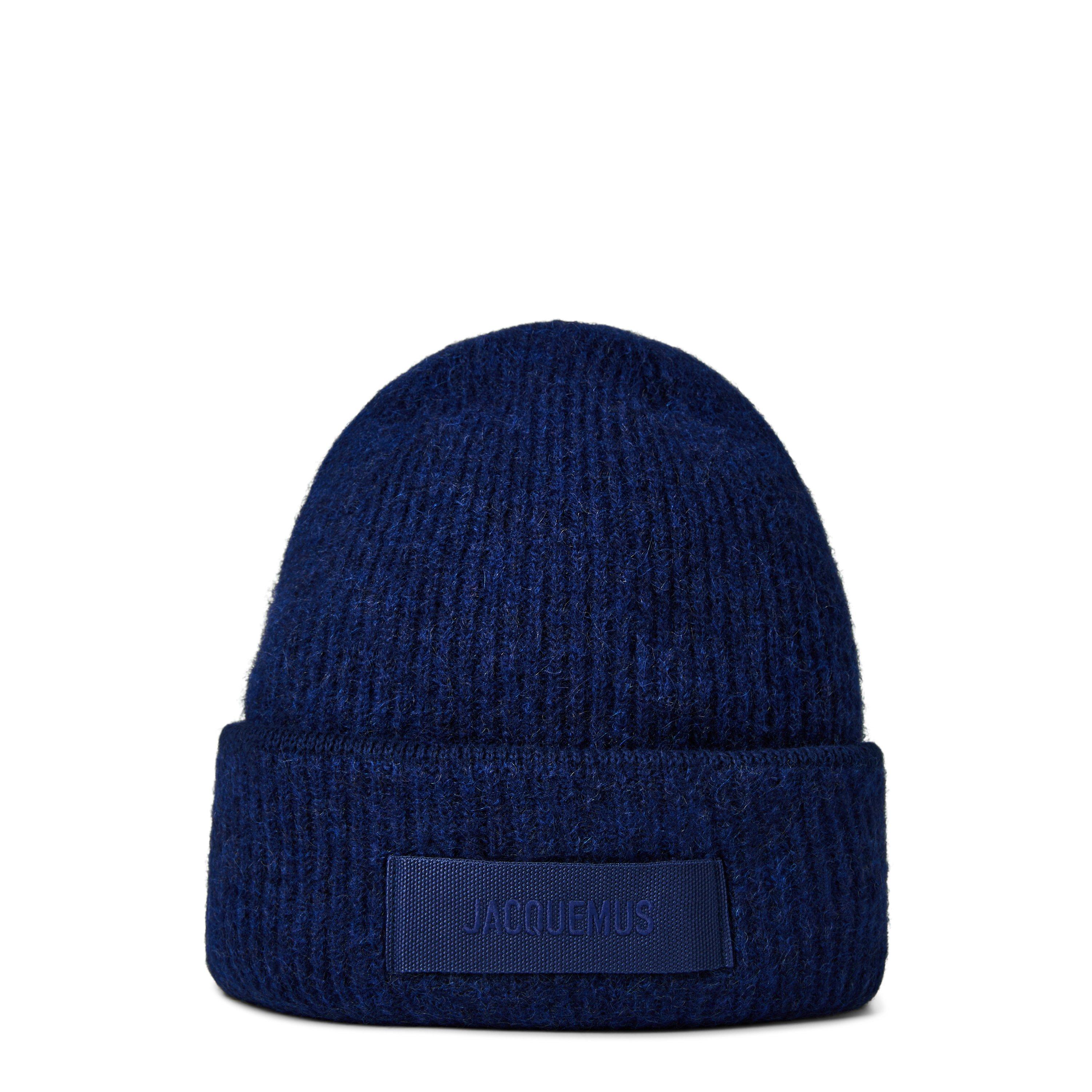 Jacquemus Le Gros Grain Beanie - Navy