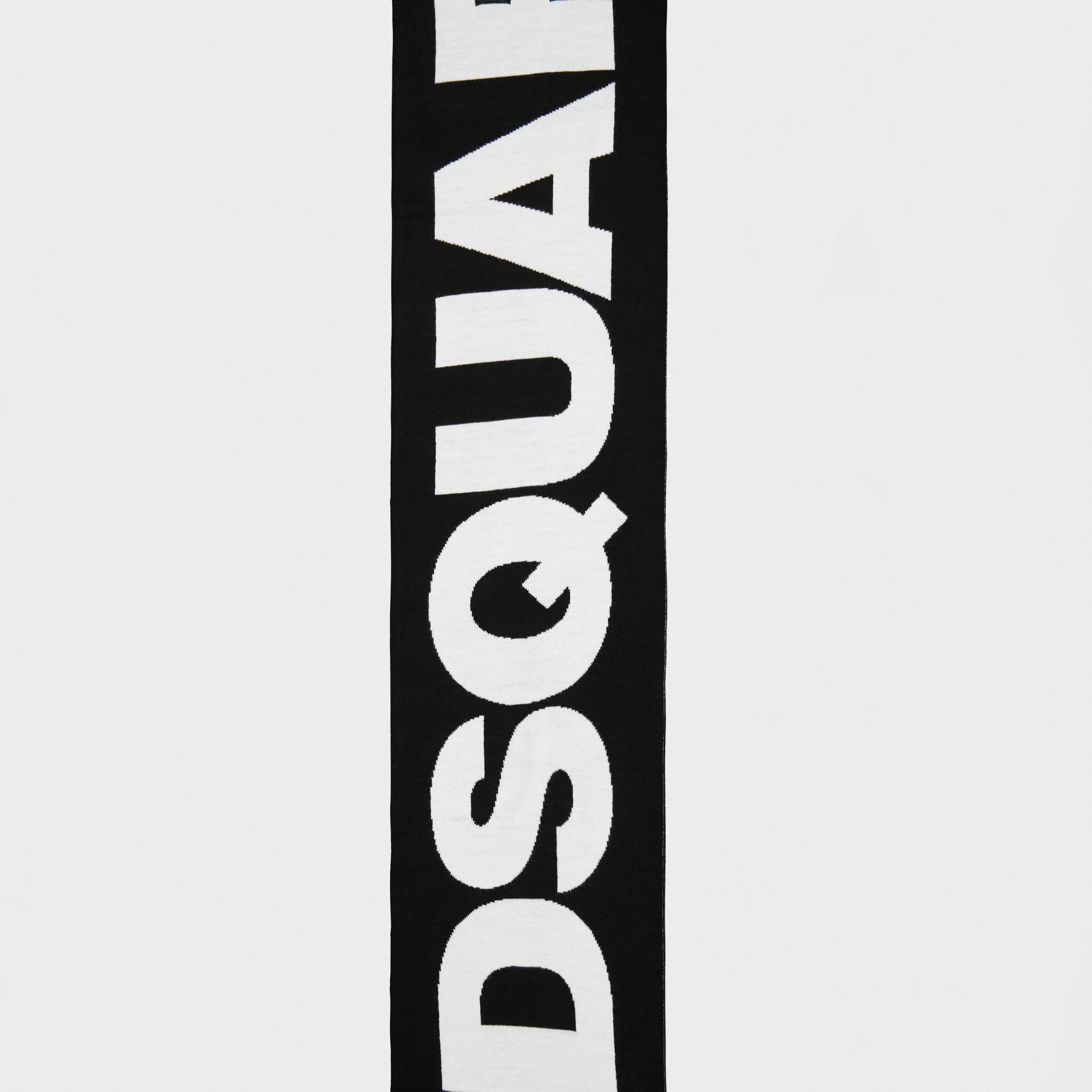 Black - DSquared2 - Men's Scarf - 3