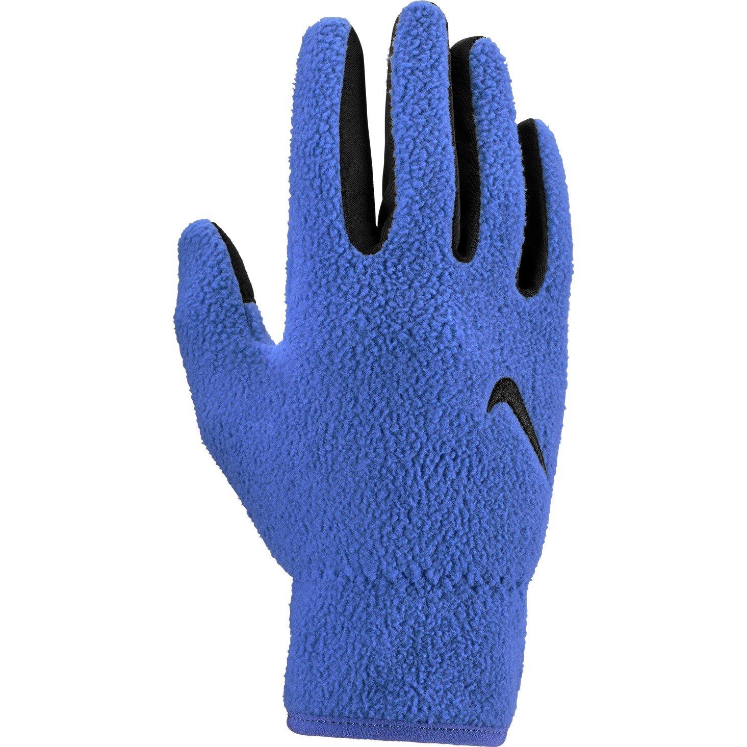 Blue/Black - Nike - Men's Therma-Fit Fleece Gloves - 1