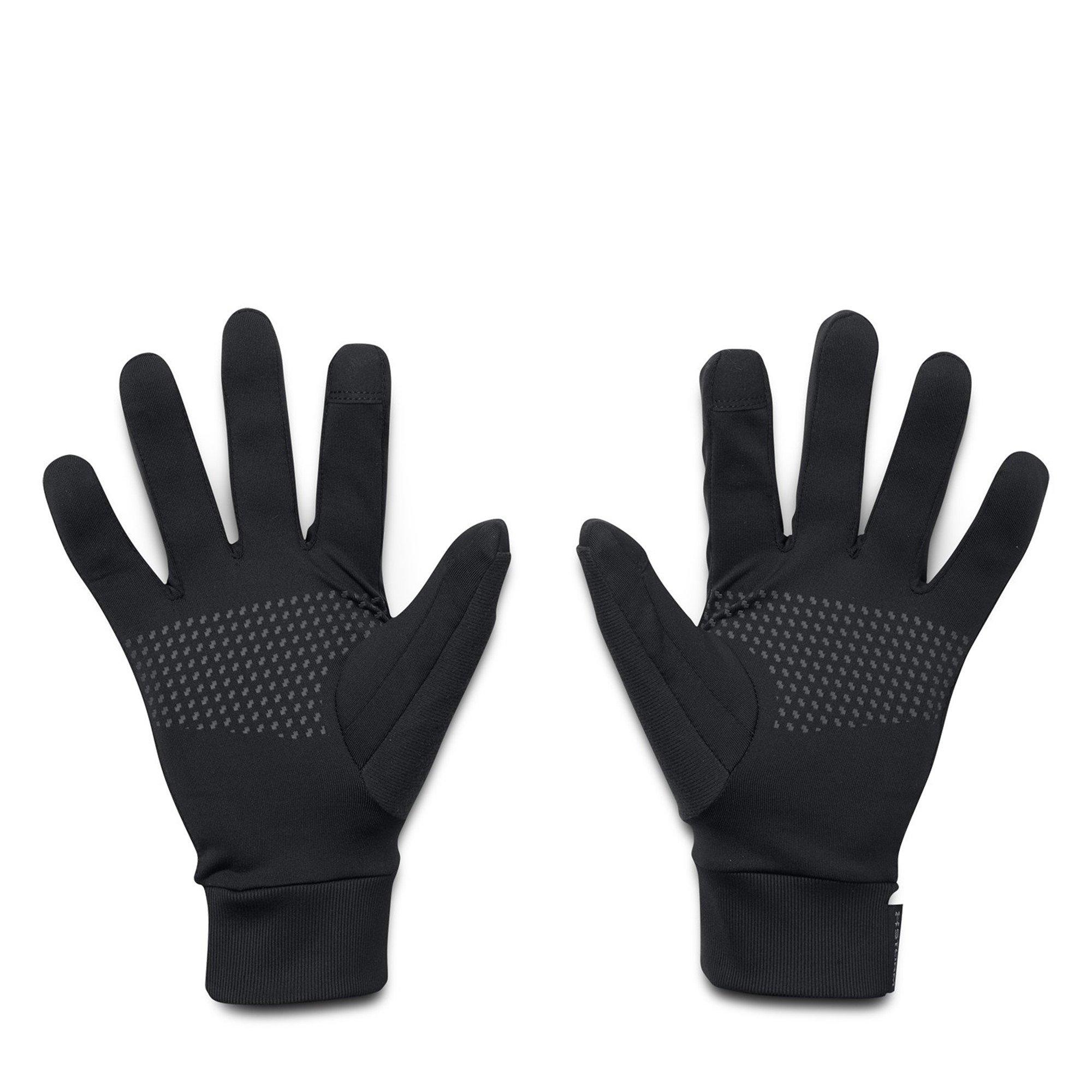 Zwart - Under Armour - Adults Storm Liner Fleece Glove - 2