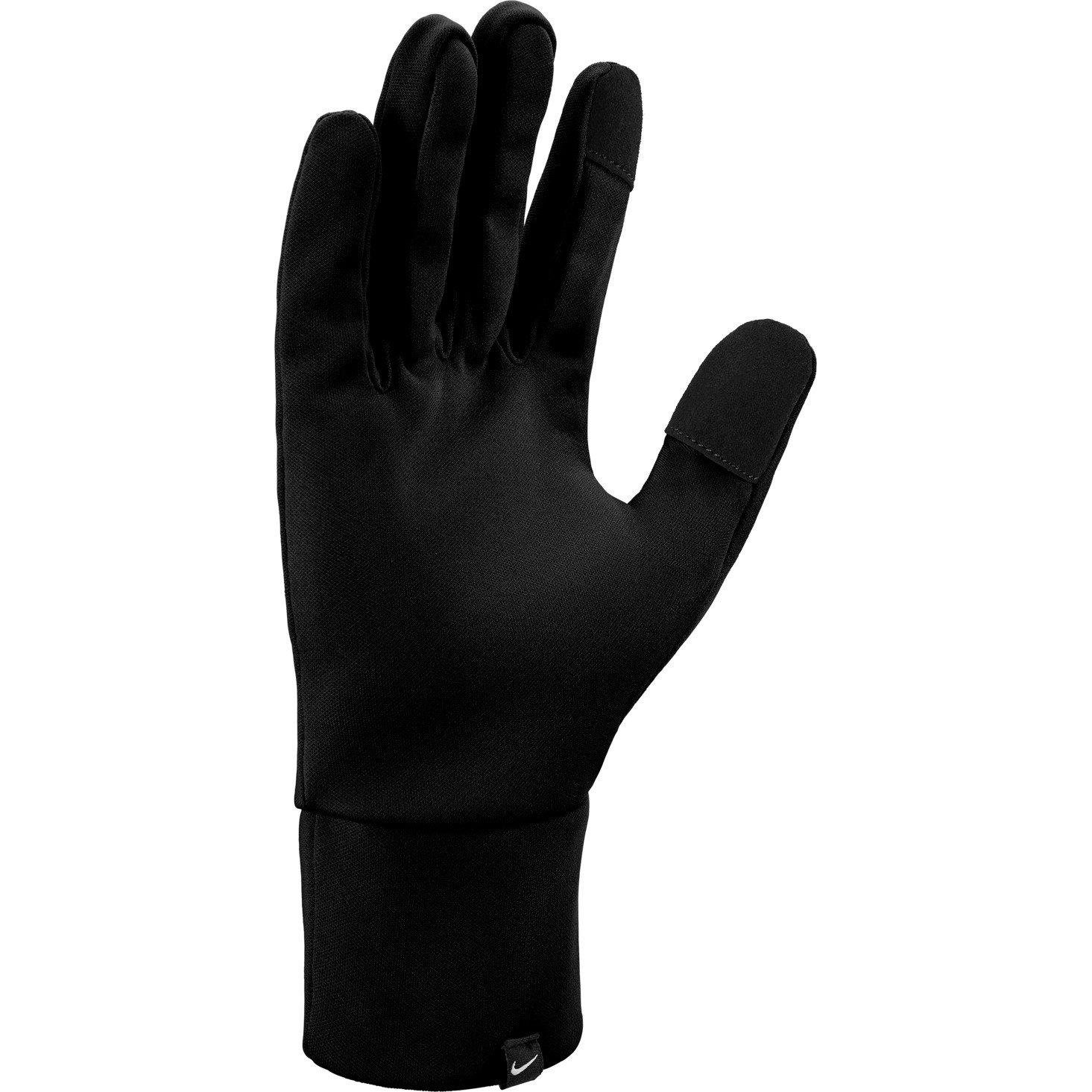 Black/White - Nike - Therma-Fit Fleece Gloves - 2