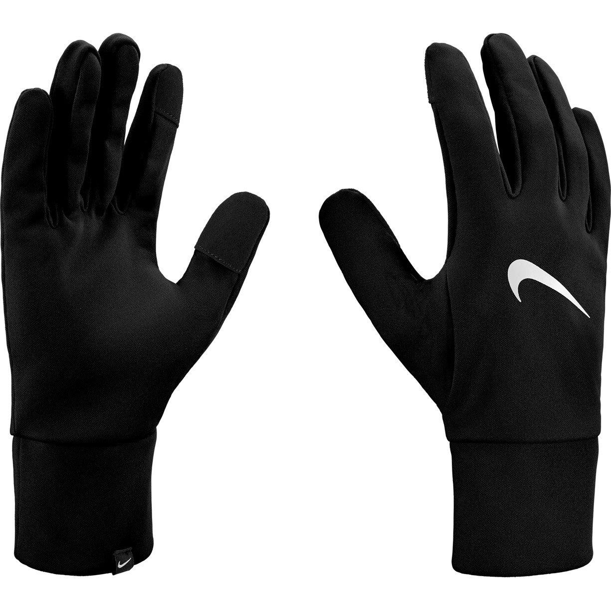Black/White - Nike - Therma-Fit Fleece Gloves - 3