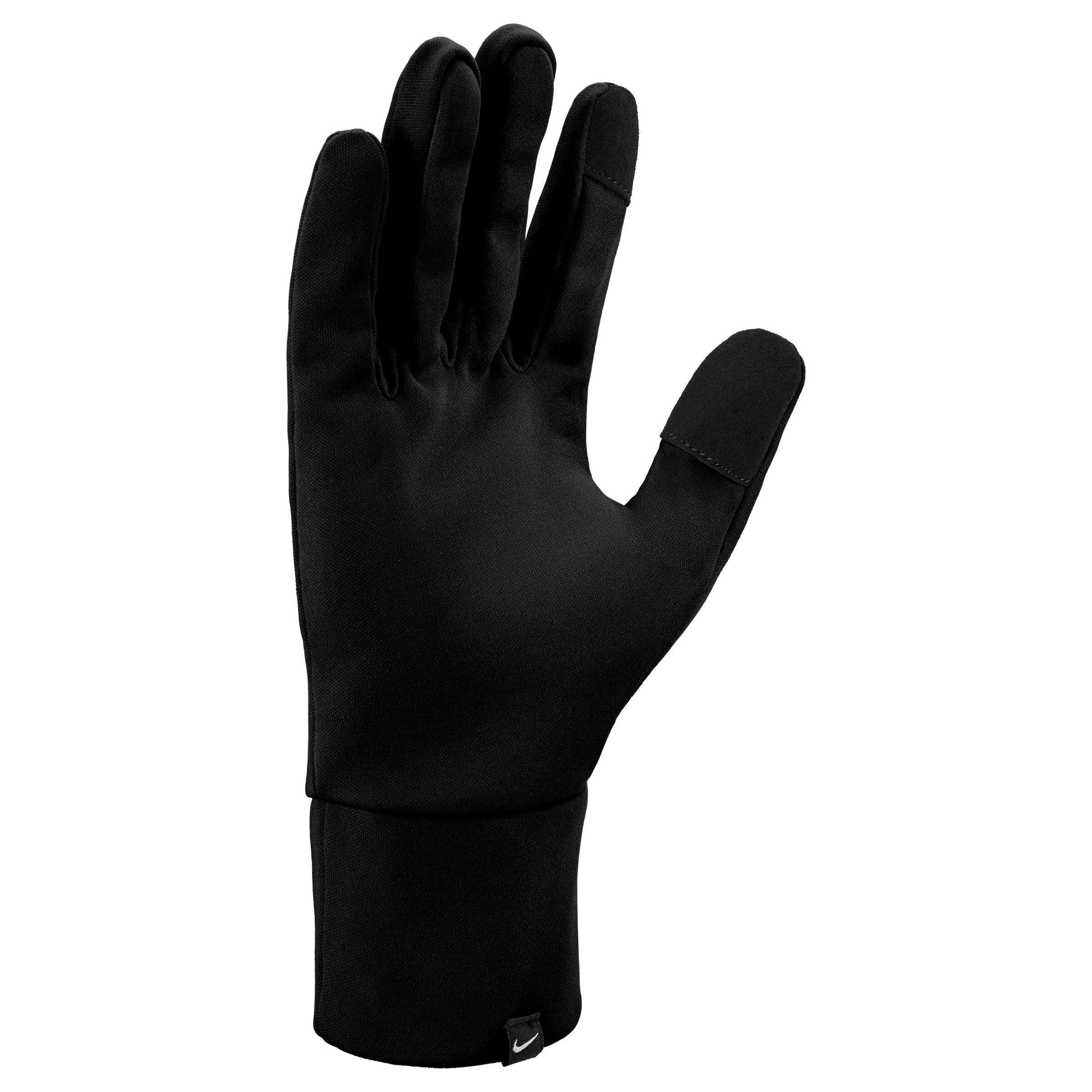 Black/White - Nike - Fleece Gloves - 2