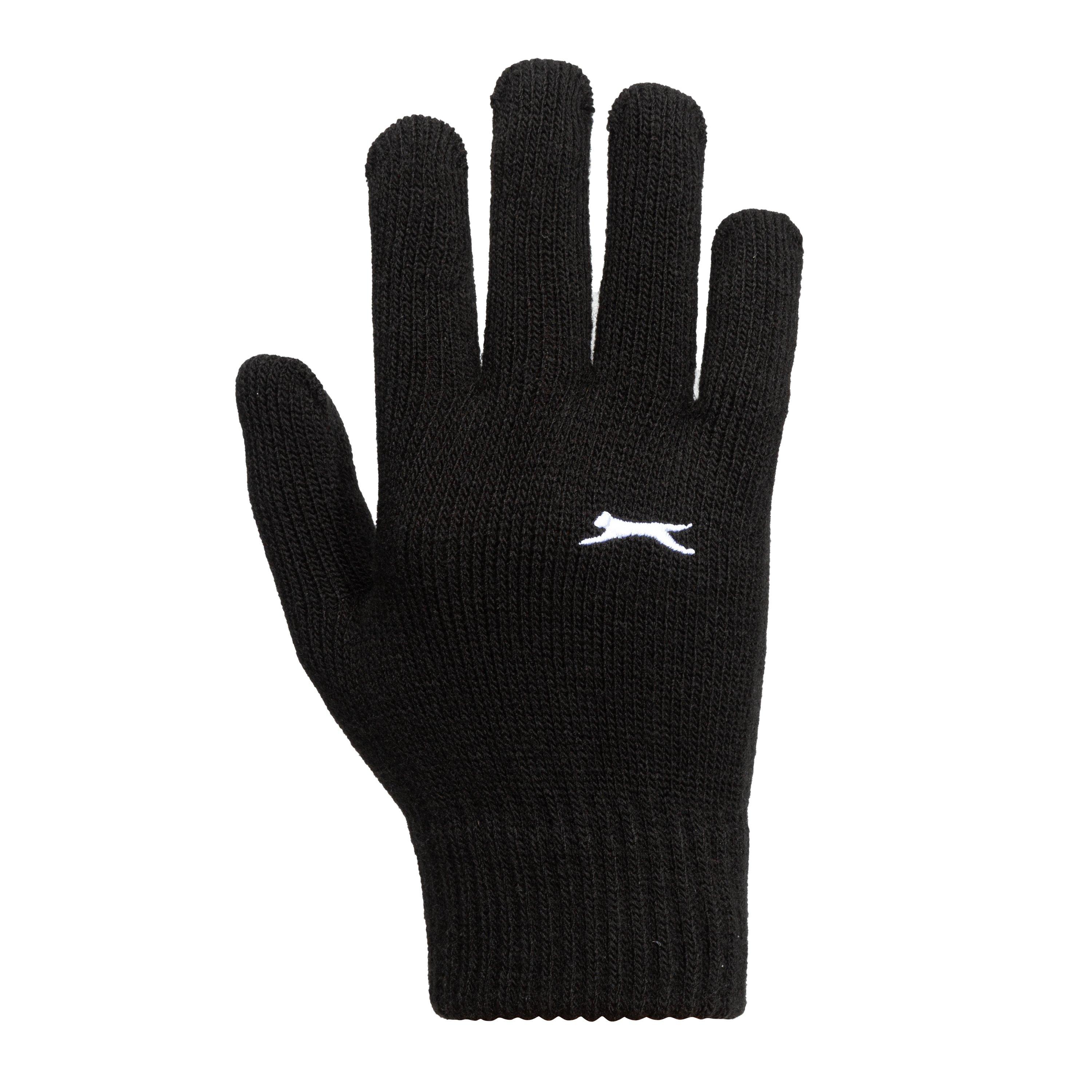 Black - Slazenger - Knit Glove - 4