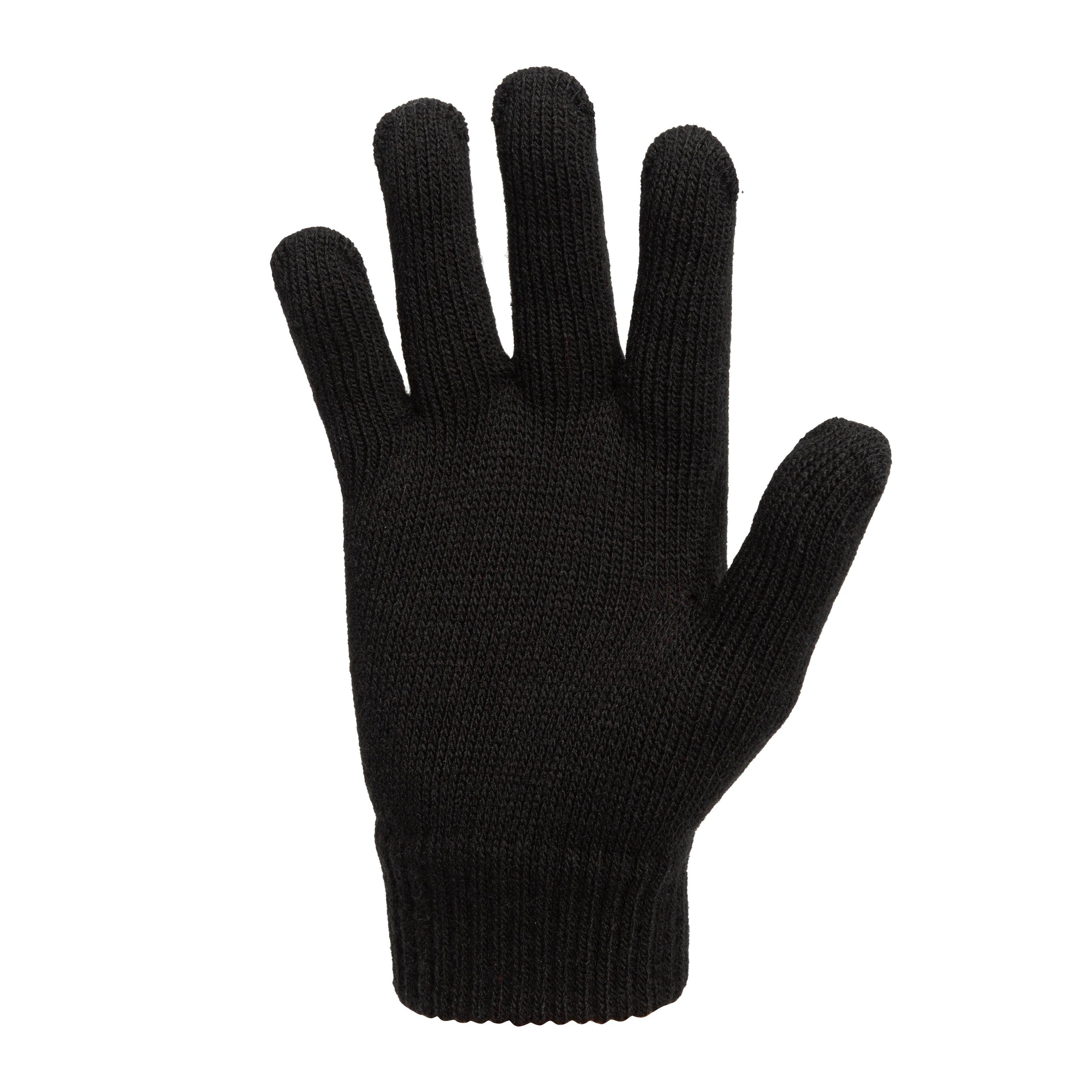 Black - Slazenger - Knit Glove - 5