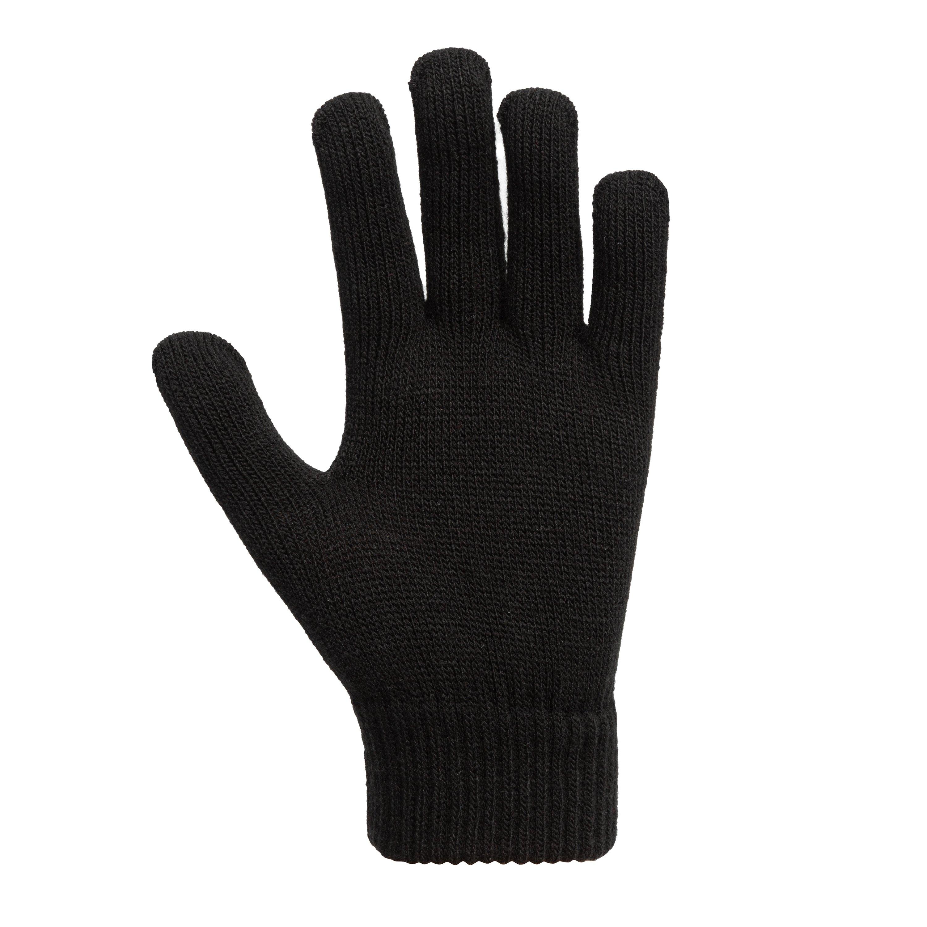 Black - Slazenger - Knit Glove - 6