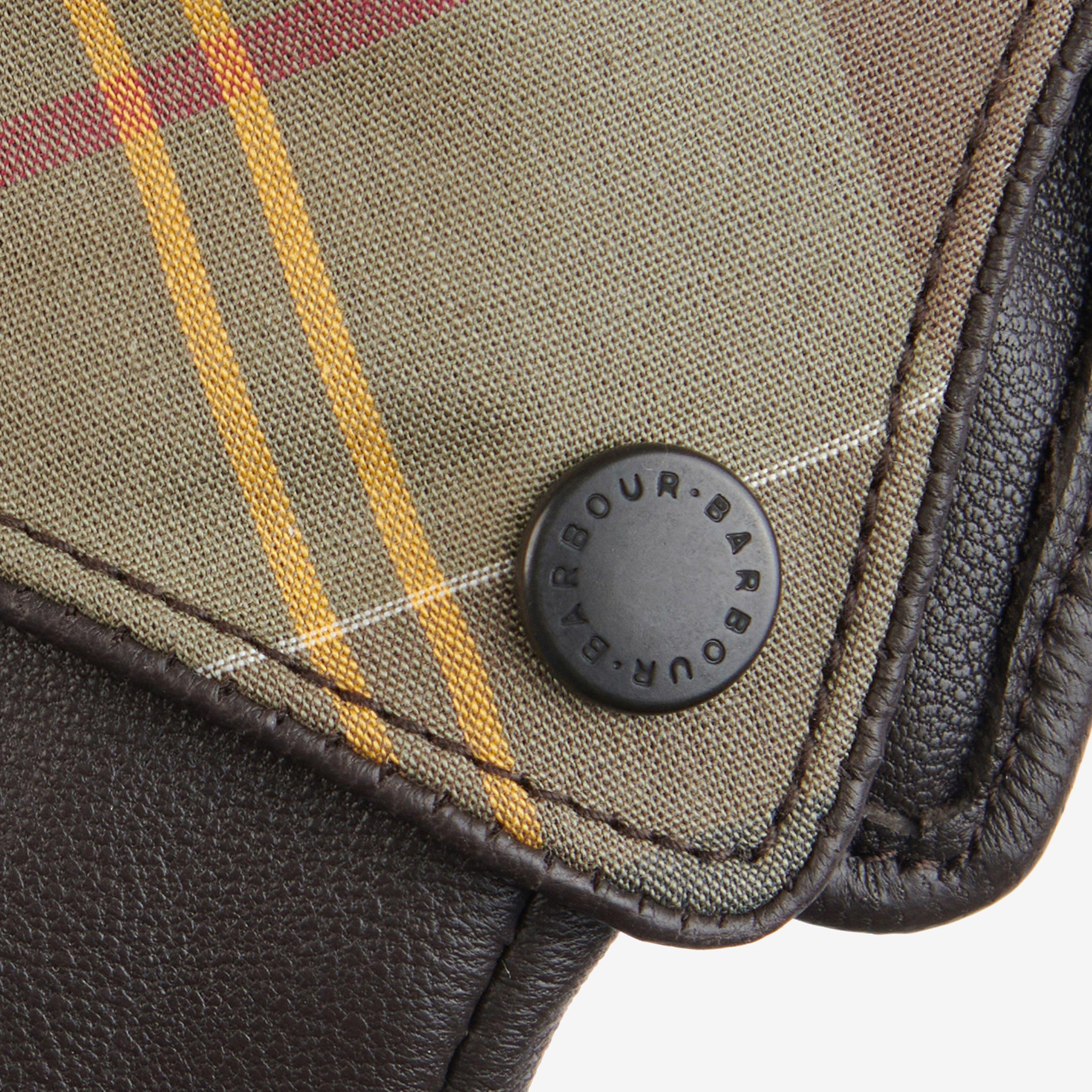 Chocolate - Barbour - Lady Jane Leather Gloves - 3