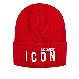 DSquared2 Icon Embroidered Beanie