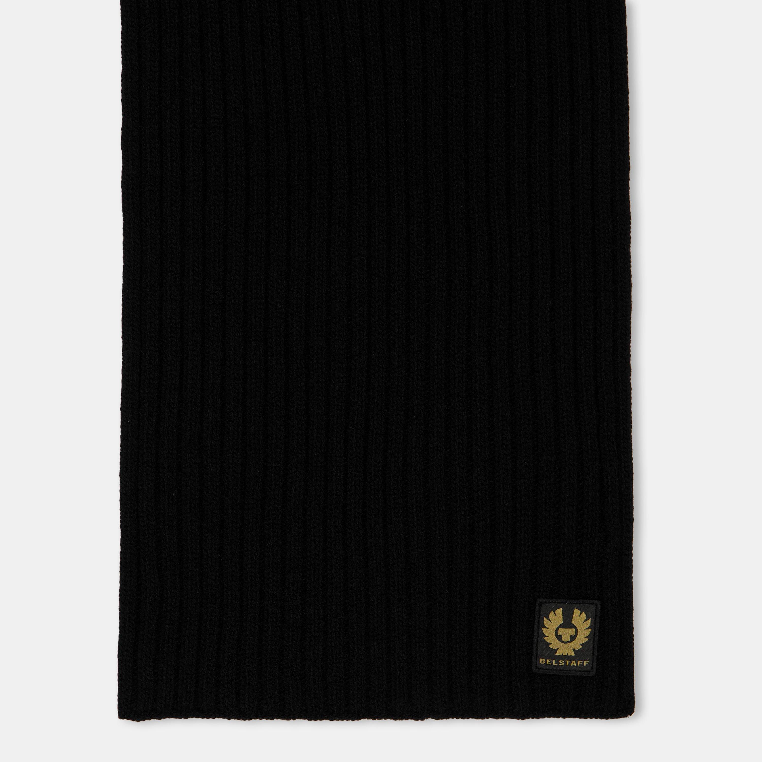 Black - Belstaff - Men's Watch Midweight Scarf - 3