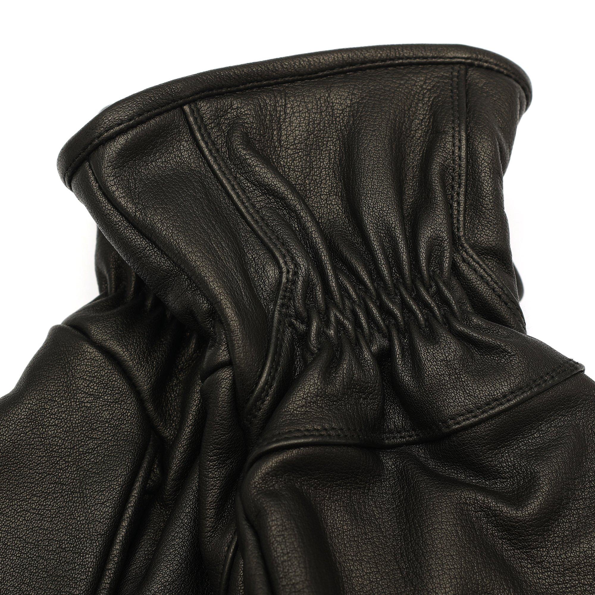 Black - AllSaints - ALLSAINTS PADDED PUFFER GLOVE - 4