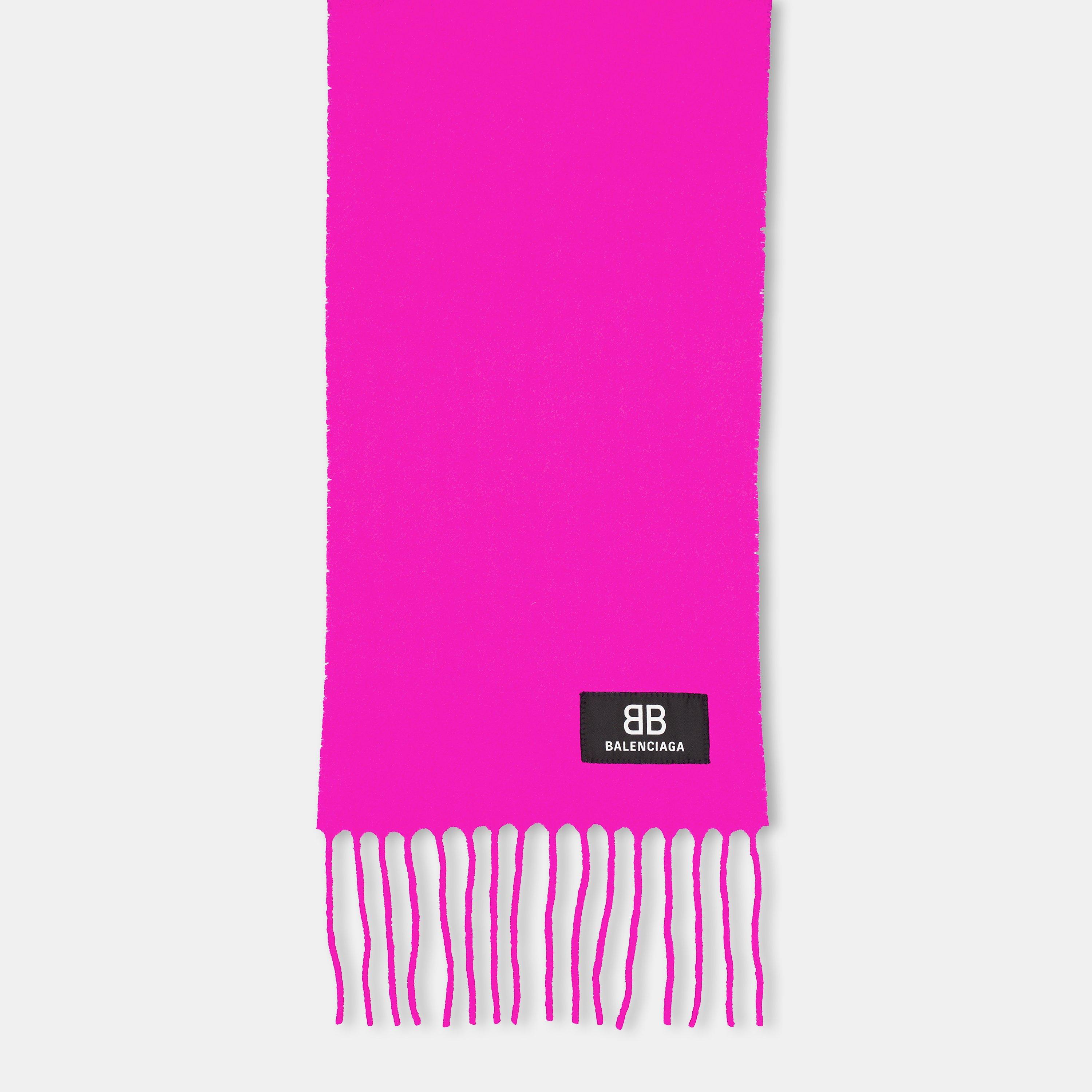 Pink W - Balenciaga - Men's Scarf - 2