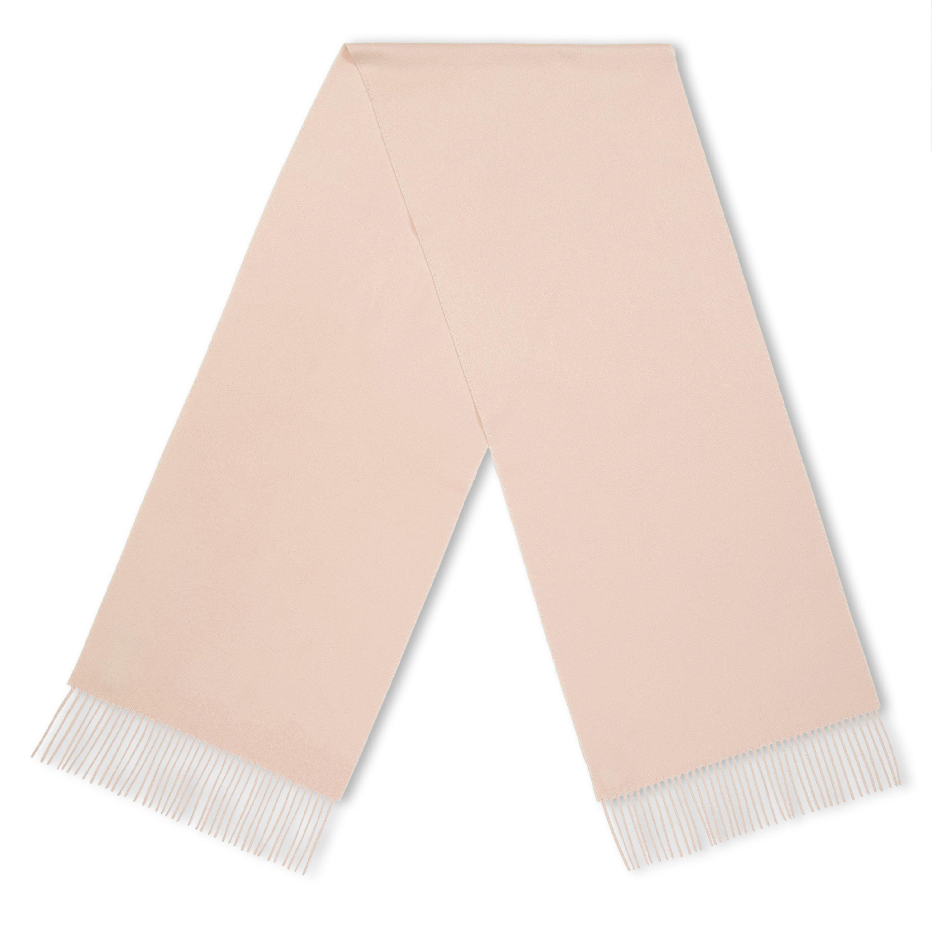 Prada Logo Midweight Scarf - Cipria