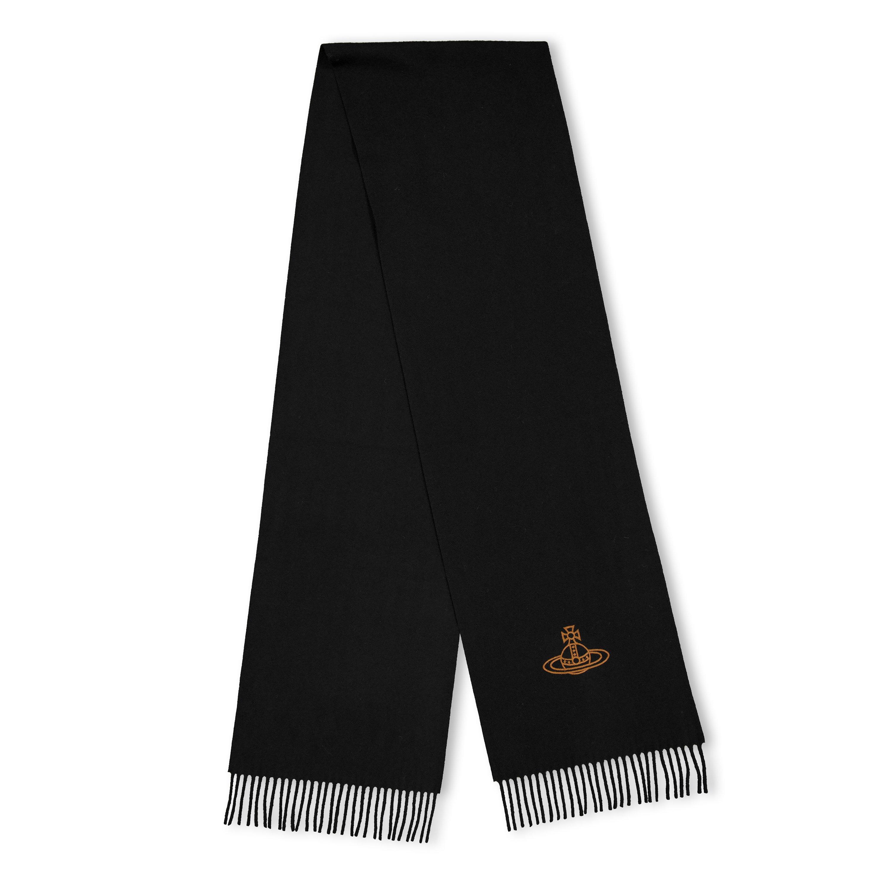 Black - Vivienne Westwood - Viv Orb Scarf Sn64 - 1