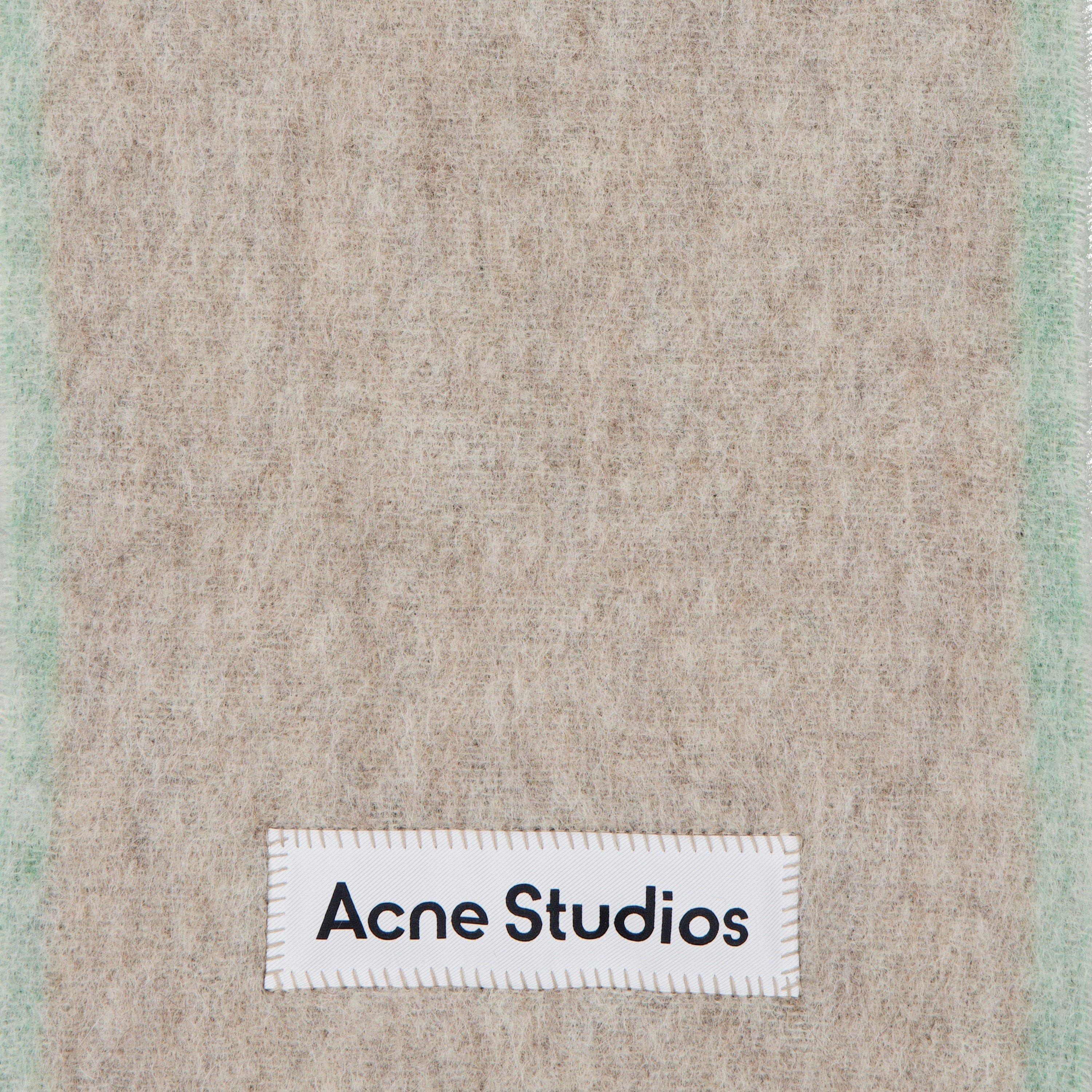 Grey - Acne Studios - Vally Solid Scarf - 4