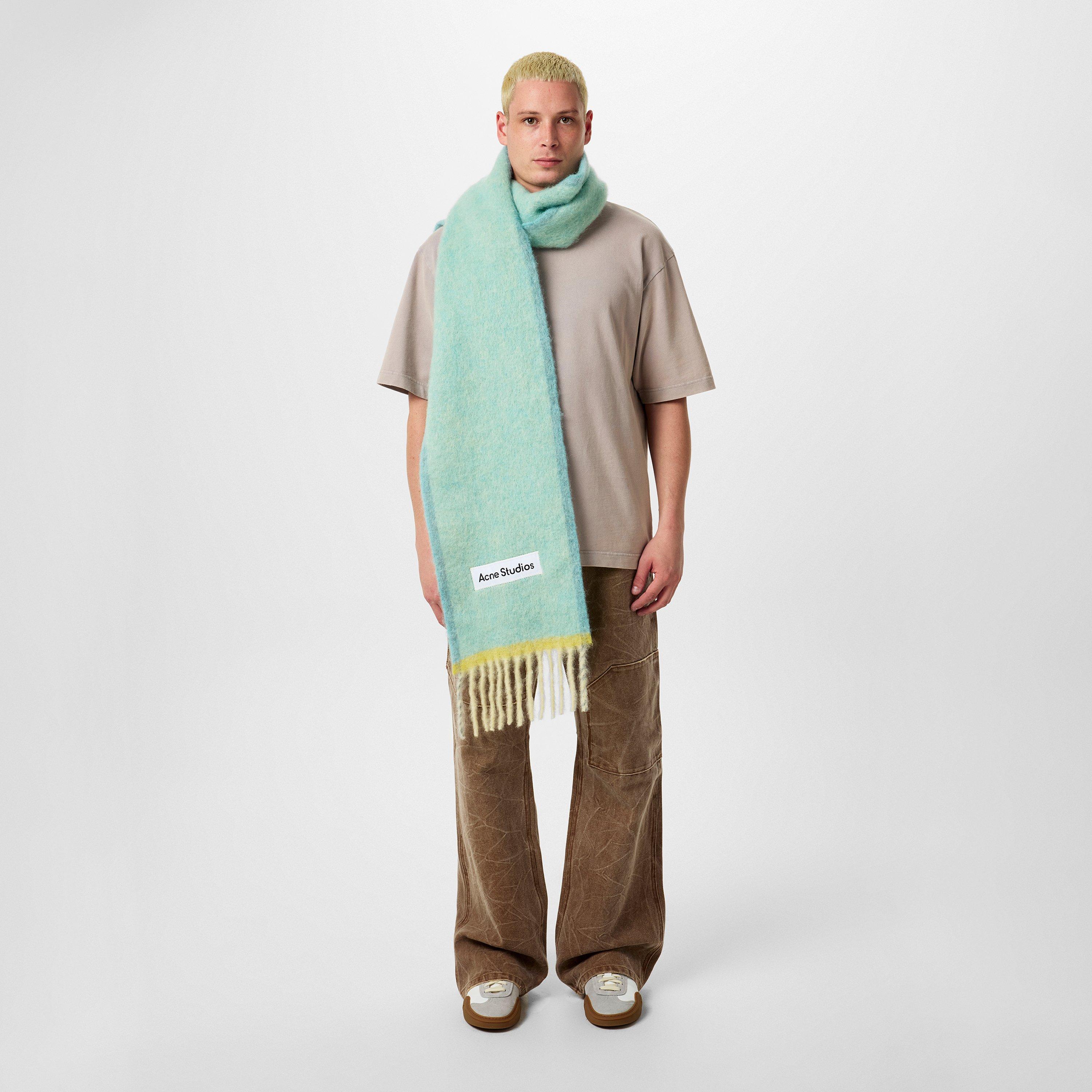 Light Blue - Acne Studios - Vally Solid Scarf - 3