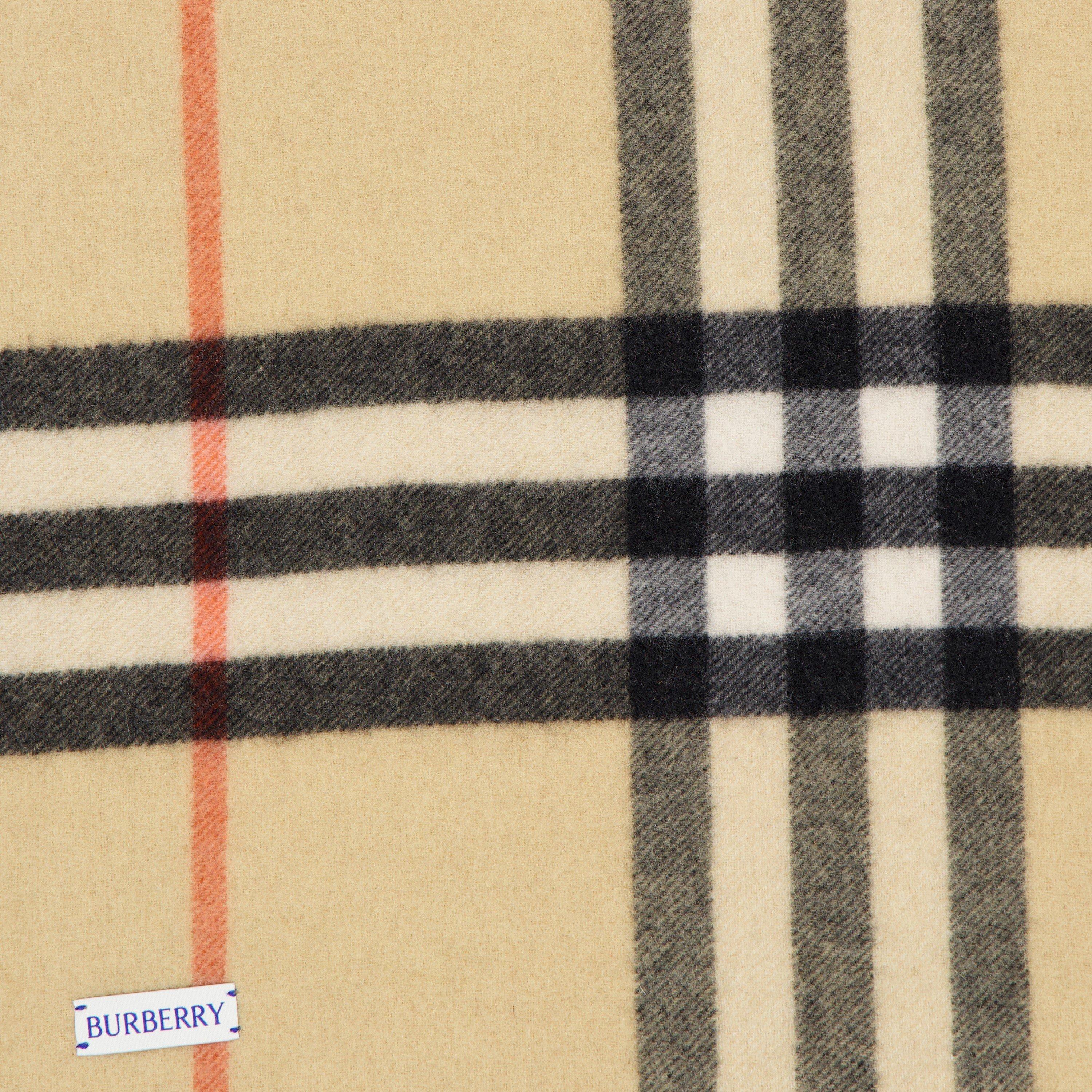 Burberry | Reversible Jacquard Cashmere Scarf | Scarves
