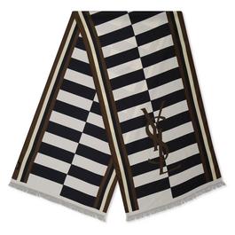 Saint Laurent Cassandre Scarf