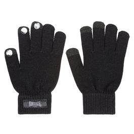 Lonsdale Knitted Gloves Mens