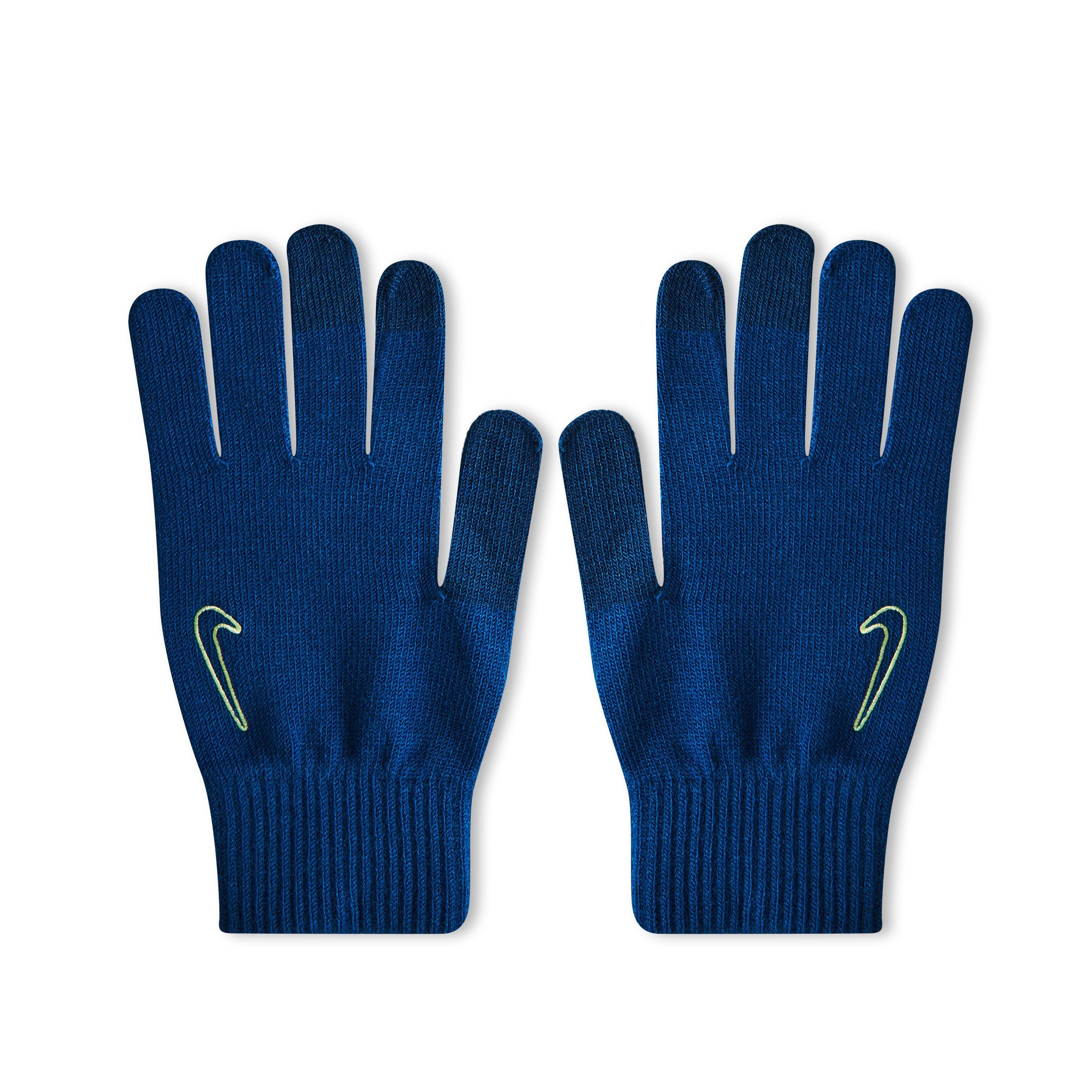 Navy - Nike - Knitted Tech And Grip Gloves - 1