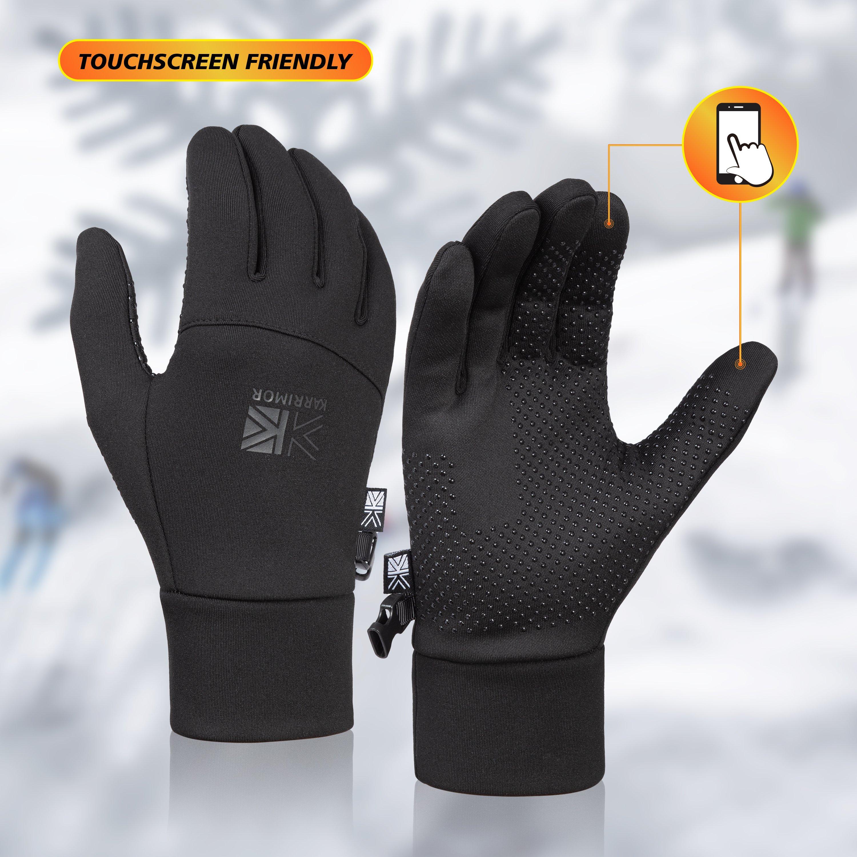 Black - Karrimor - Thermal Gloves Womens - 8
