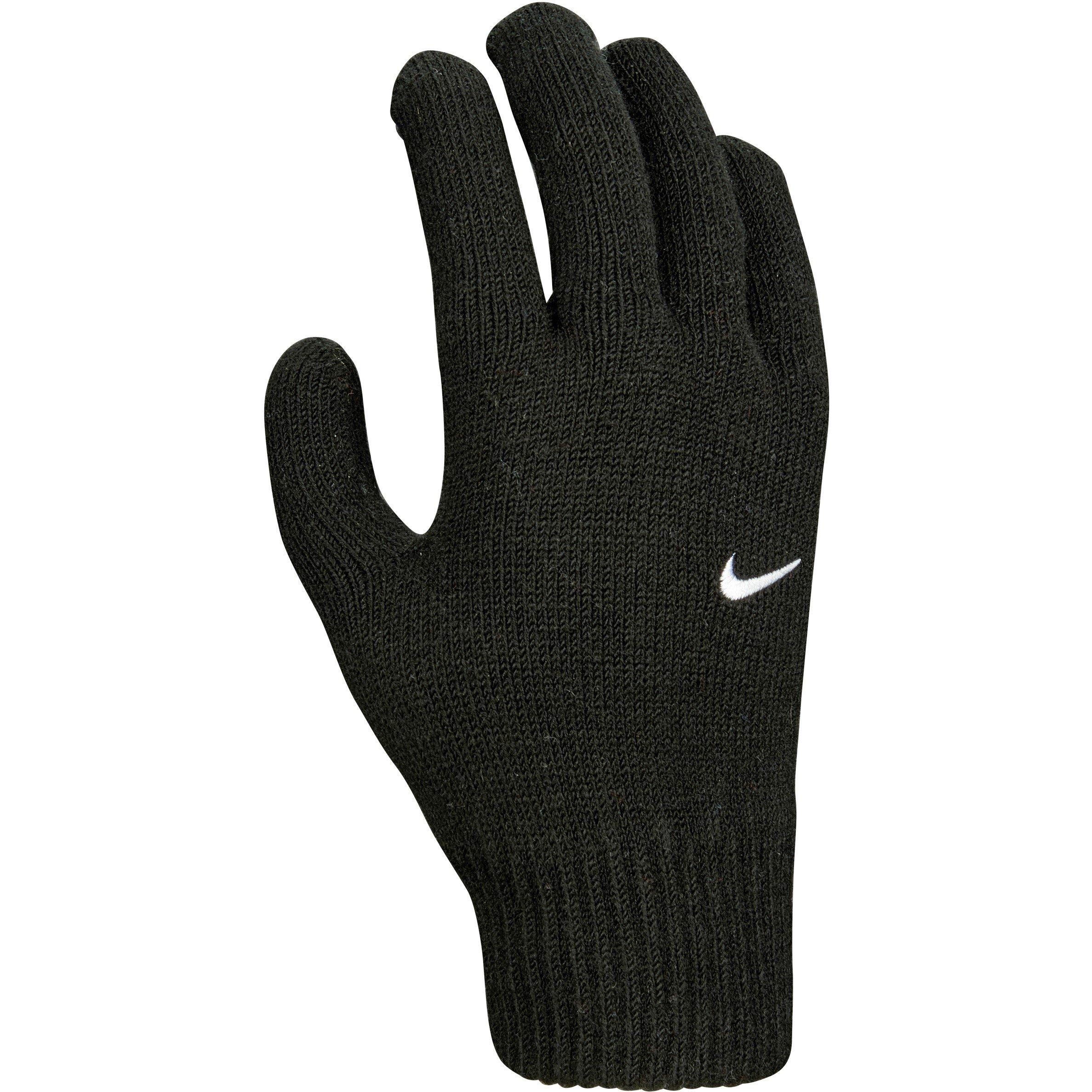 Nike  Swoosh Knit Gloves - Black - L/XL