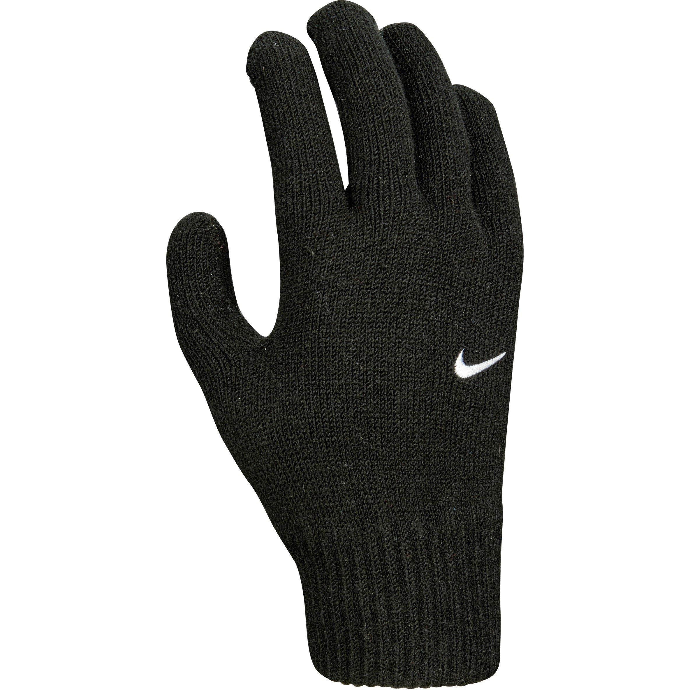 Nike  Kids Youth Swoosh Knit Gloves - Black - L/XL