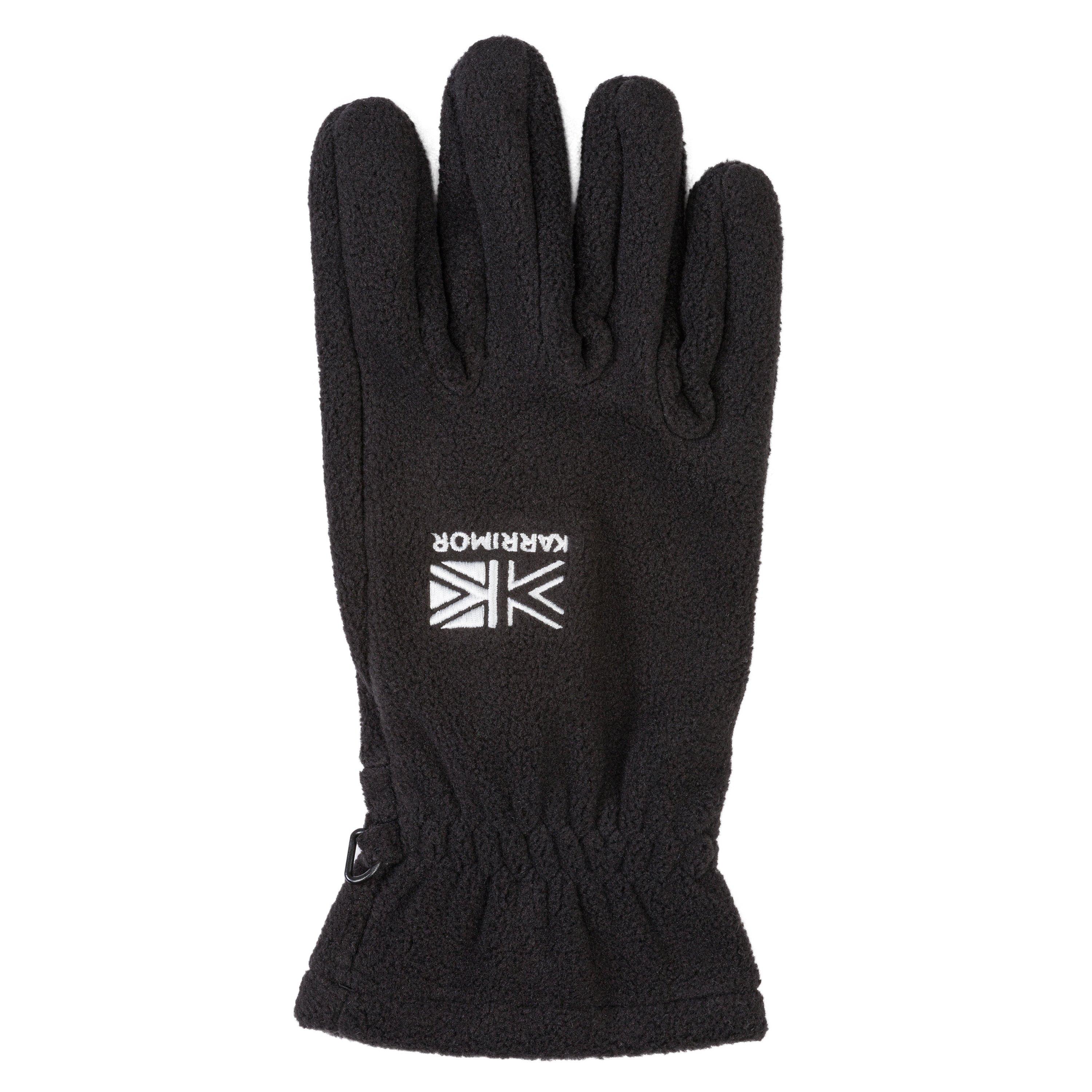 Black - Karrimor - Fleece Gloves Mens - 2