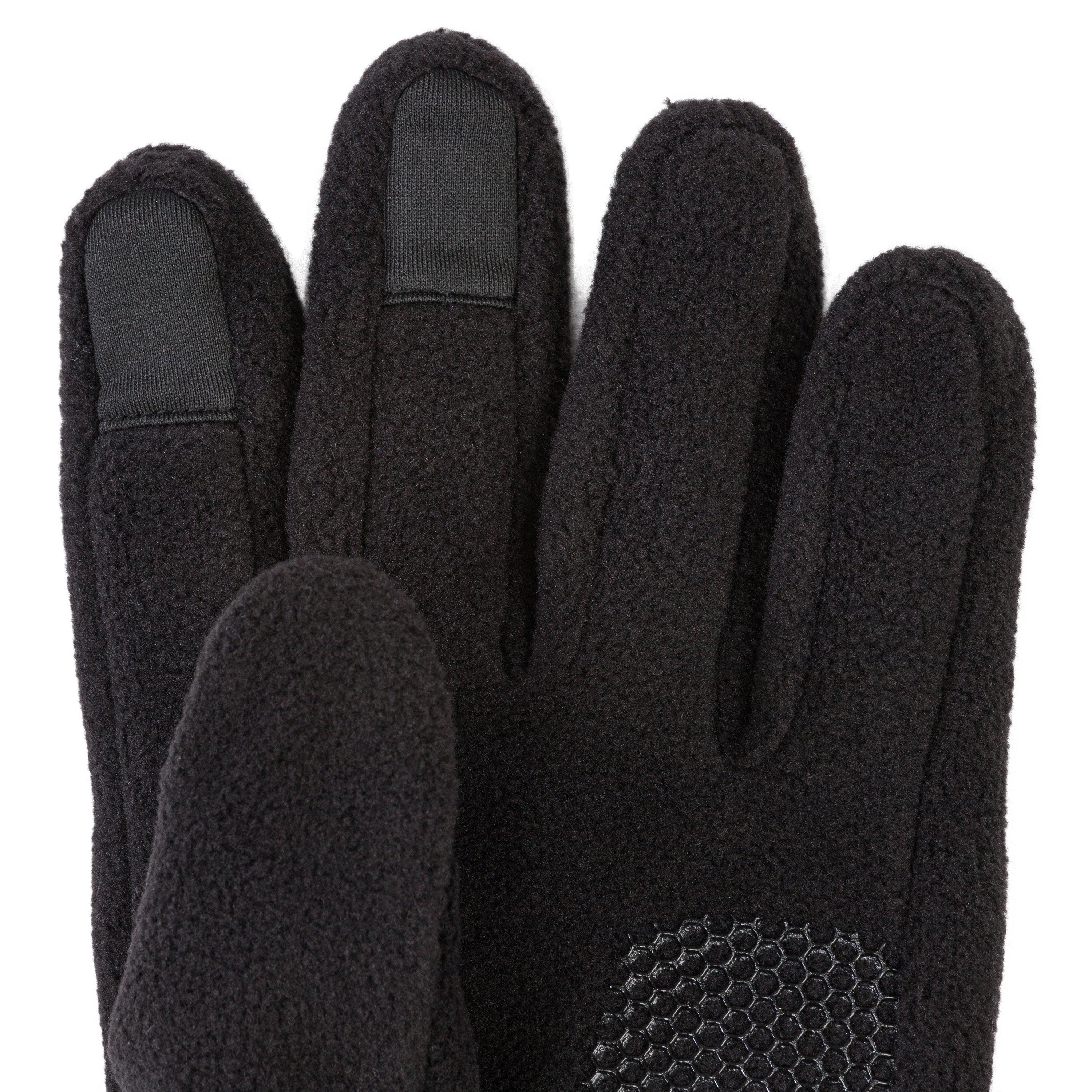 Black - Karrimor - Fleece Gloves Mens - 4