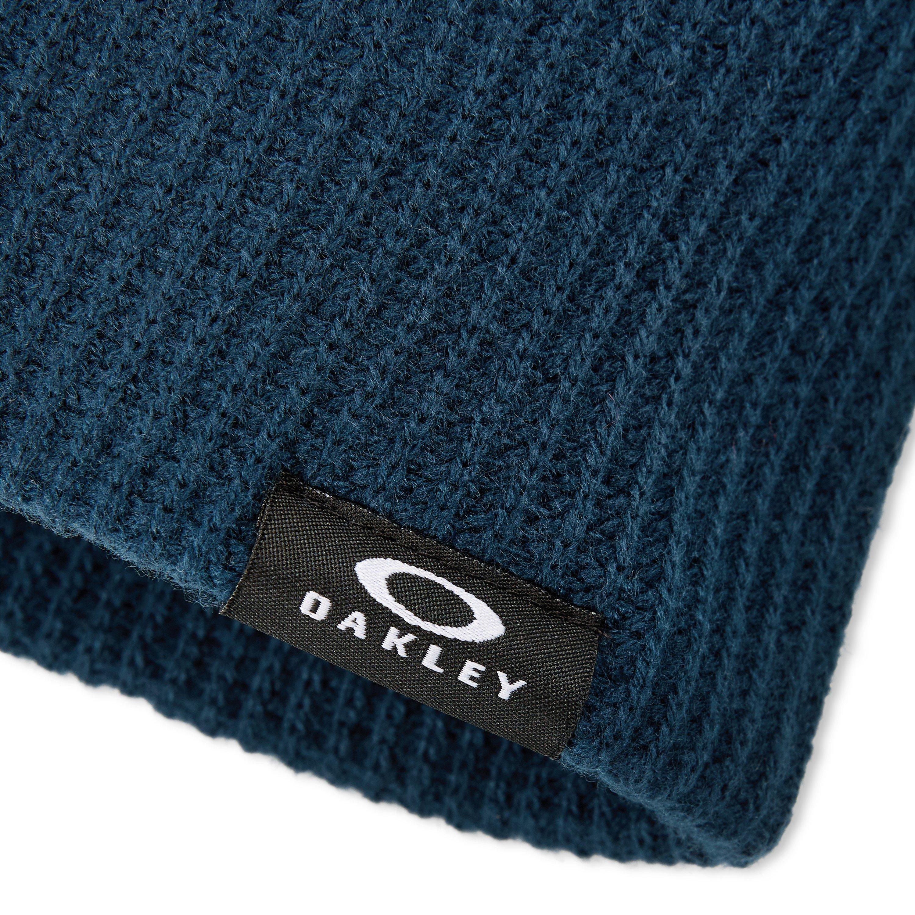 Blue - Oakley - Men's  Backbone Ribbed Polyacrylic Beanie - 3