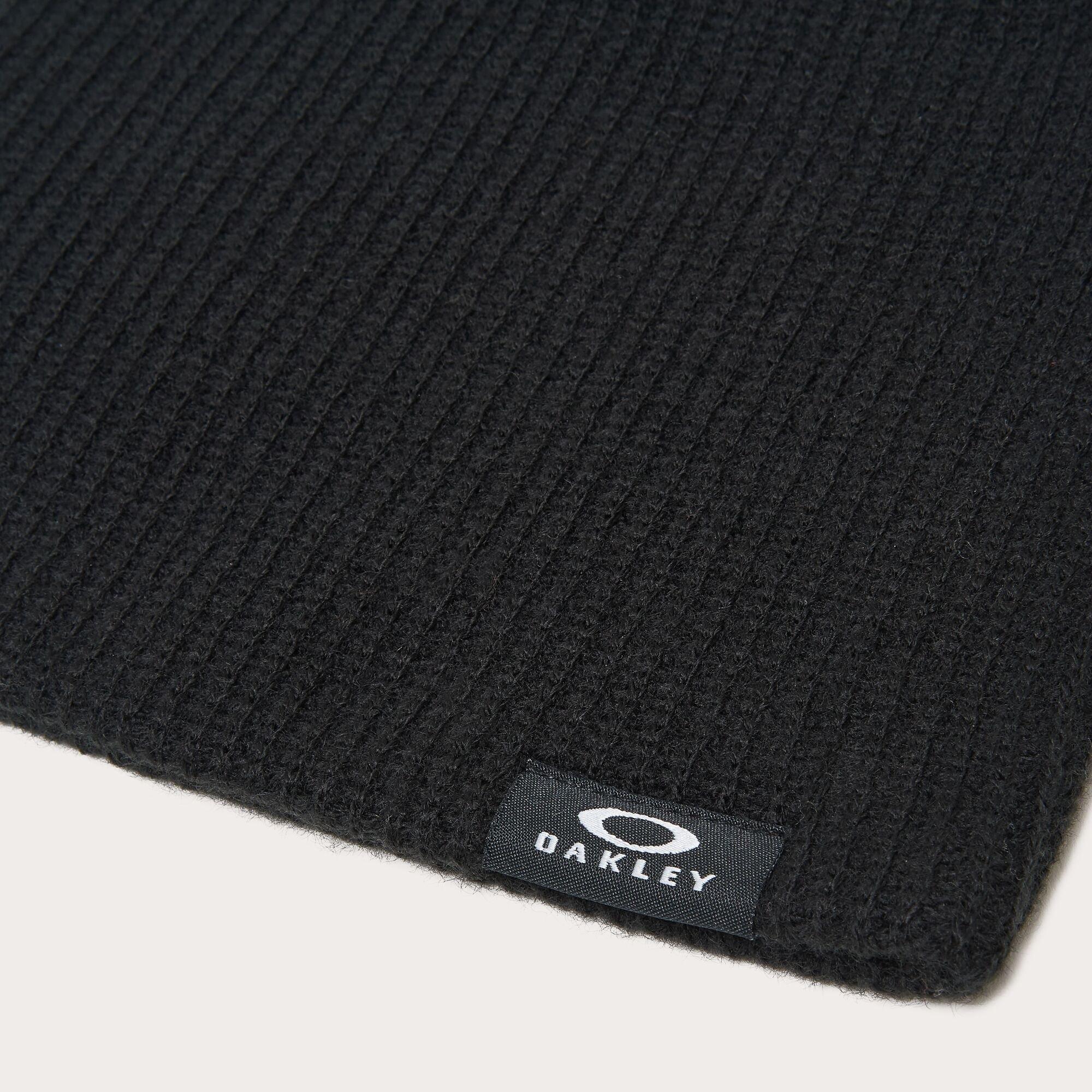 Schwarz - Oakley - Backbone Ribbed Polyacrylic Beanie - 3