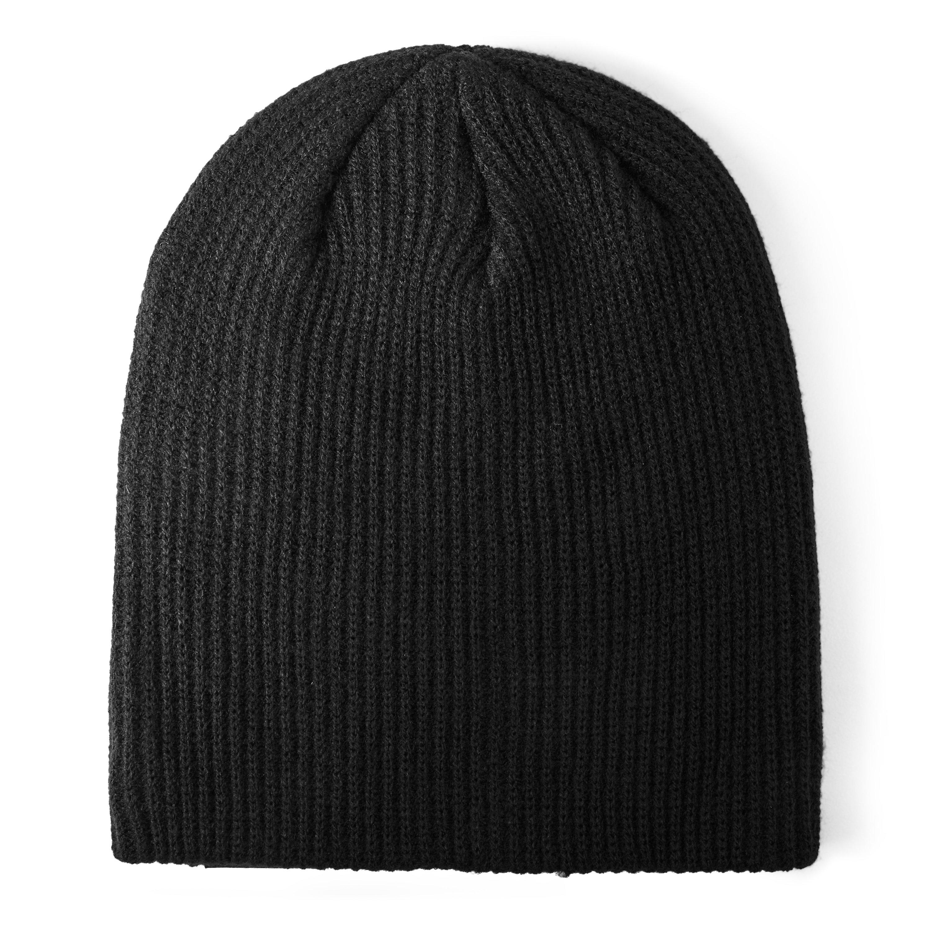 Schwarz - Oakley - Men's  Backbone Ribbed Polyacrylic Beanie - 2
