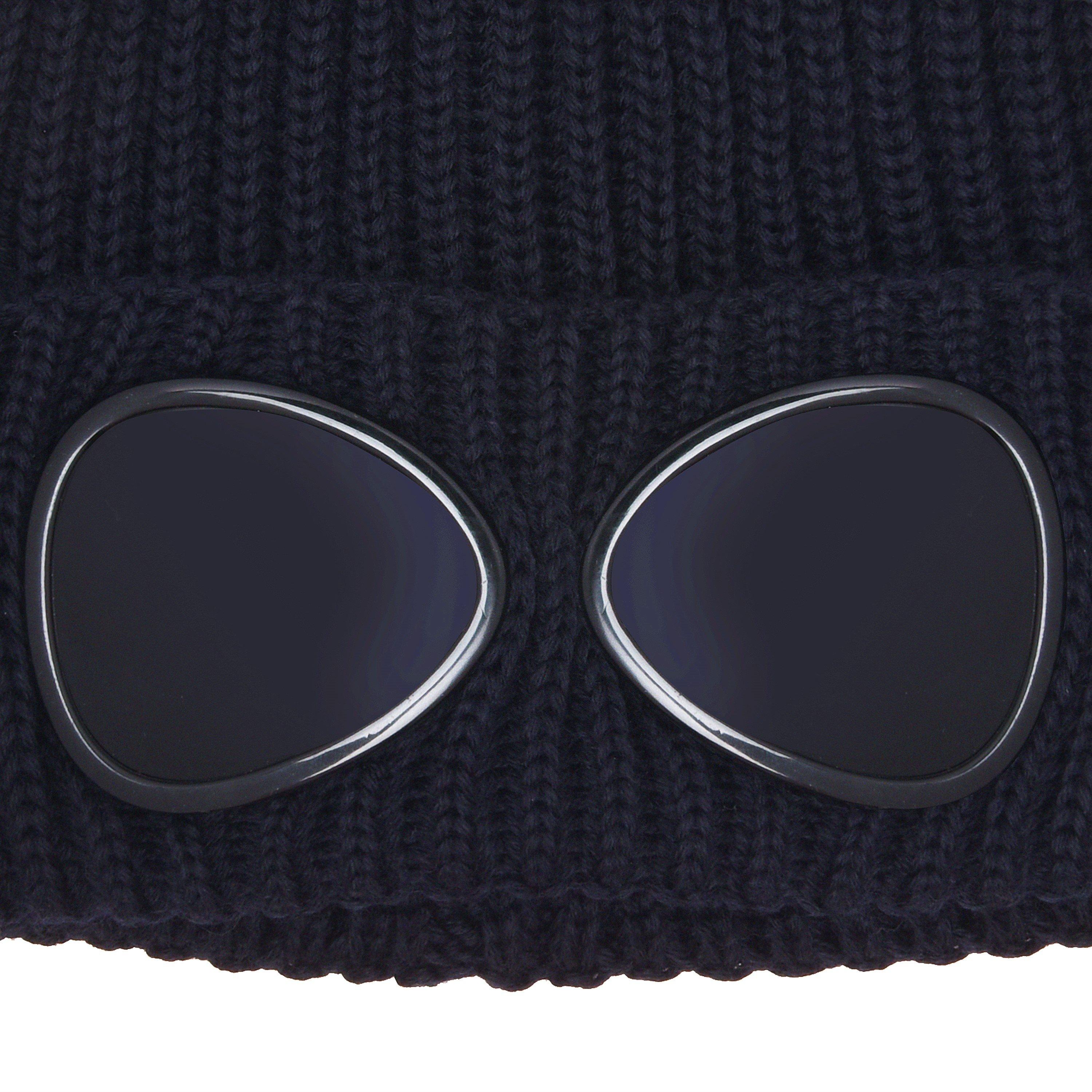 Navy 41150 - CP Company - Boys' Goggle Beanie - 3