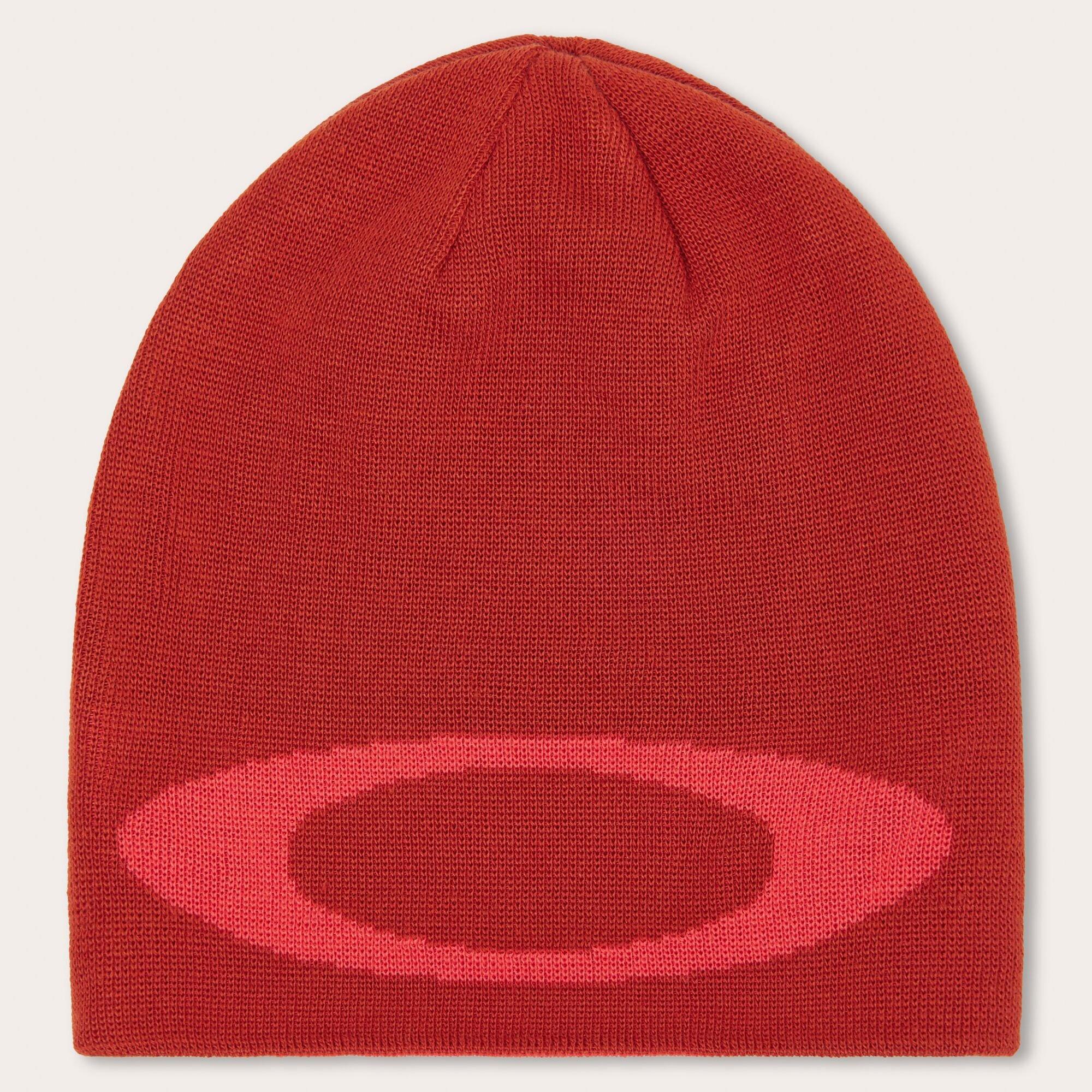 Oakley Men's Flame Red Ellipse Beanie Hat