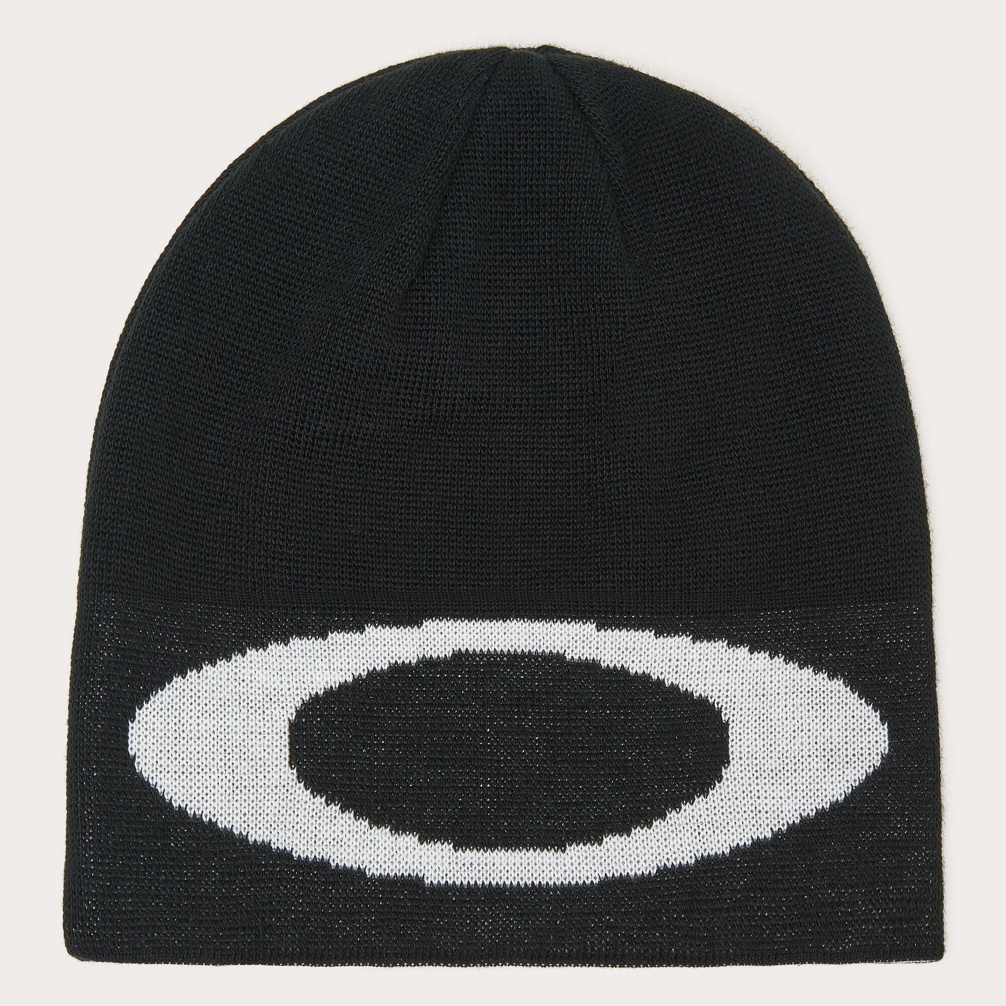 Oakley Men's Ellipse Polyacrylic Beanie - Black - Mens