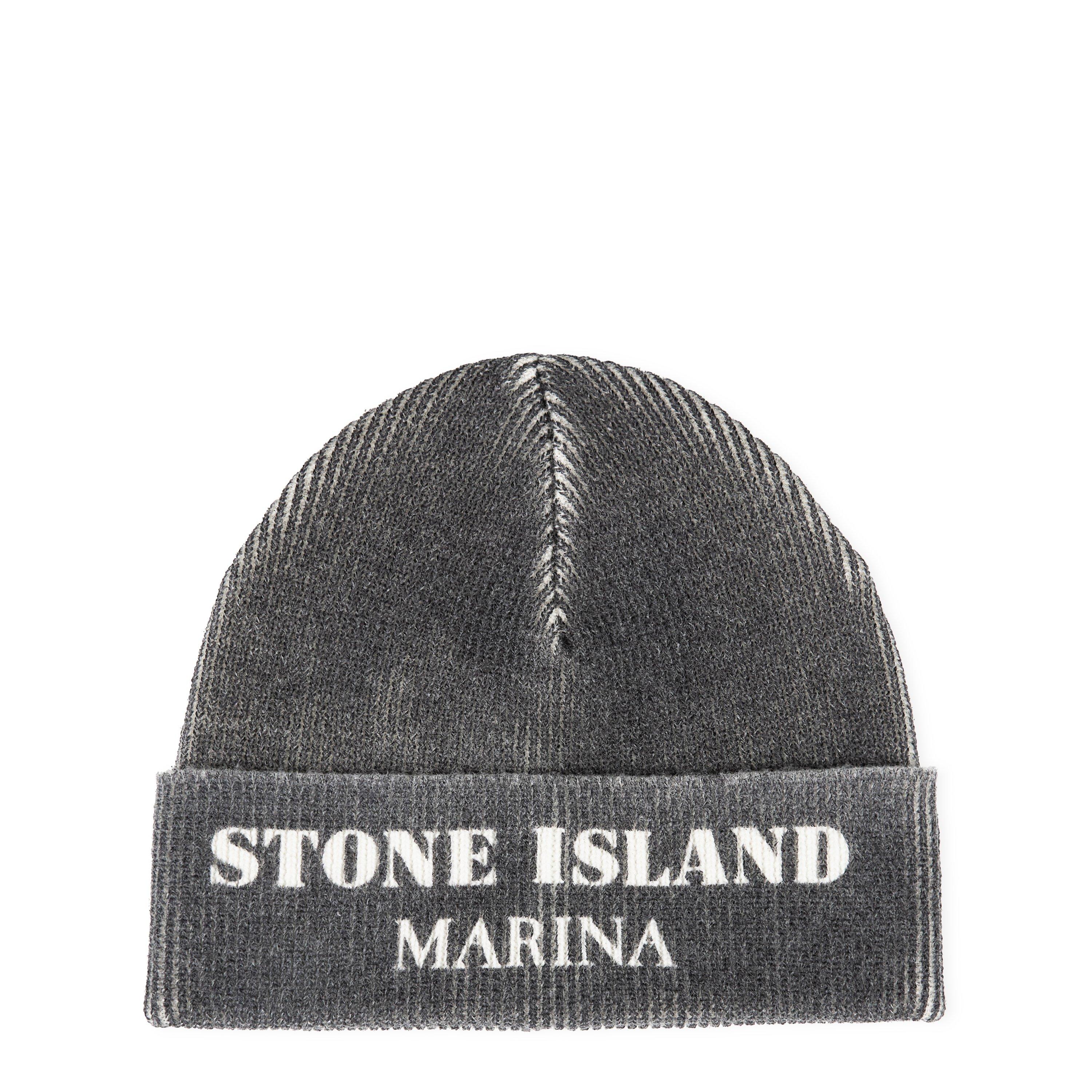 Stone Island Logo Beanie Beanies Cruise Fashion