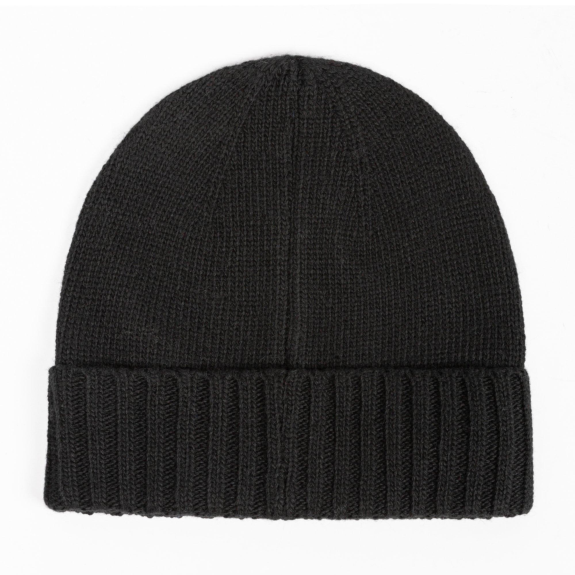 Black - Firetrap - Knit Beanie Adults - 2