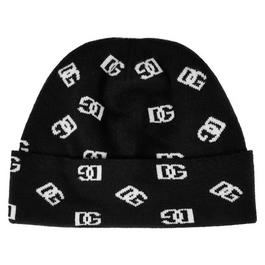 Dolce and Gabbana Monogram Logo Beanie