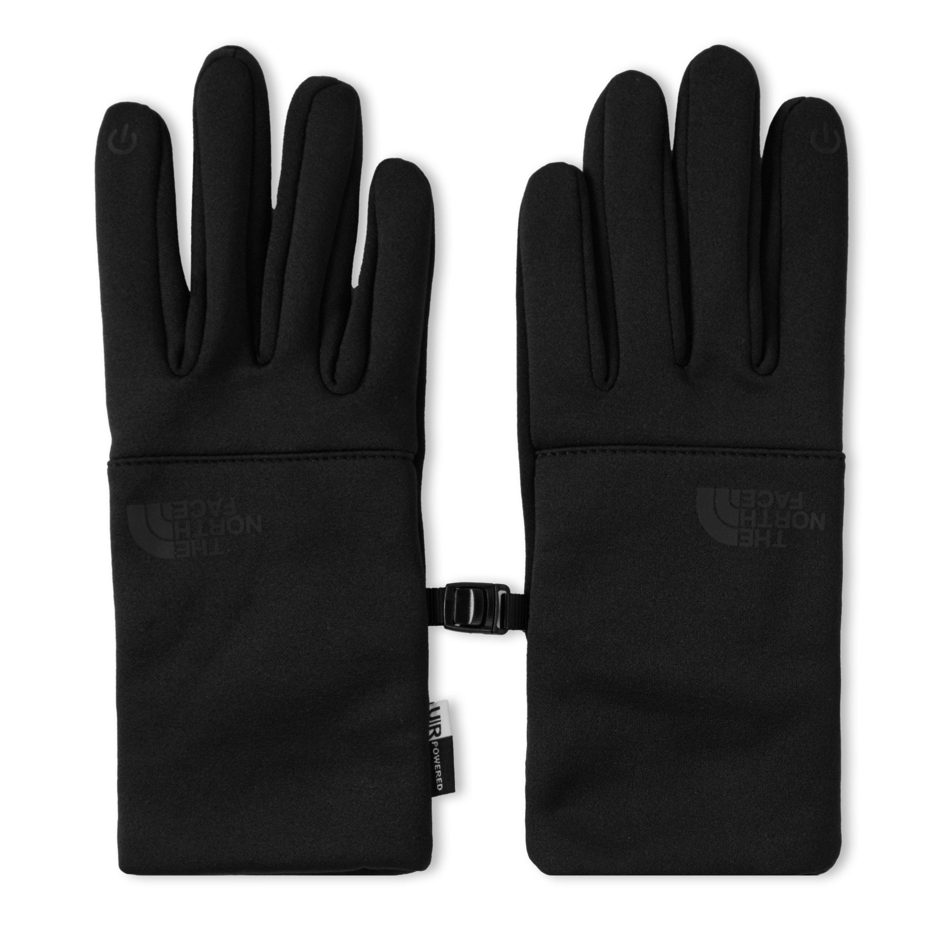 Black/Black - The North Face - Men's Touchscreen Fleece Gloves - 1