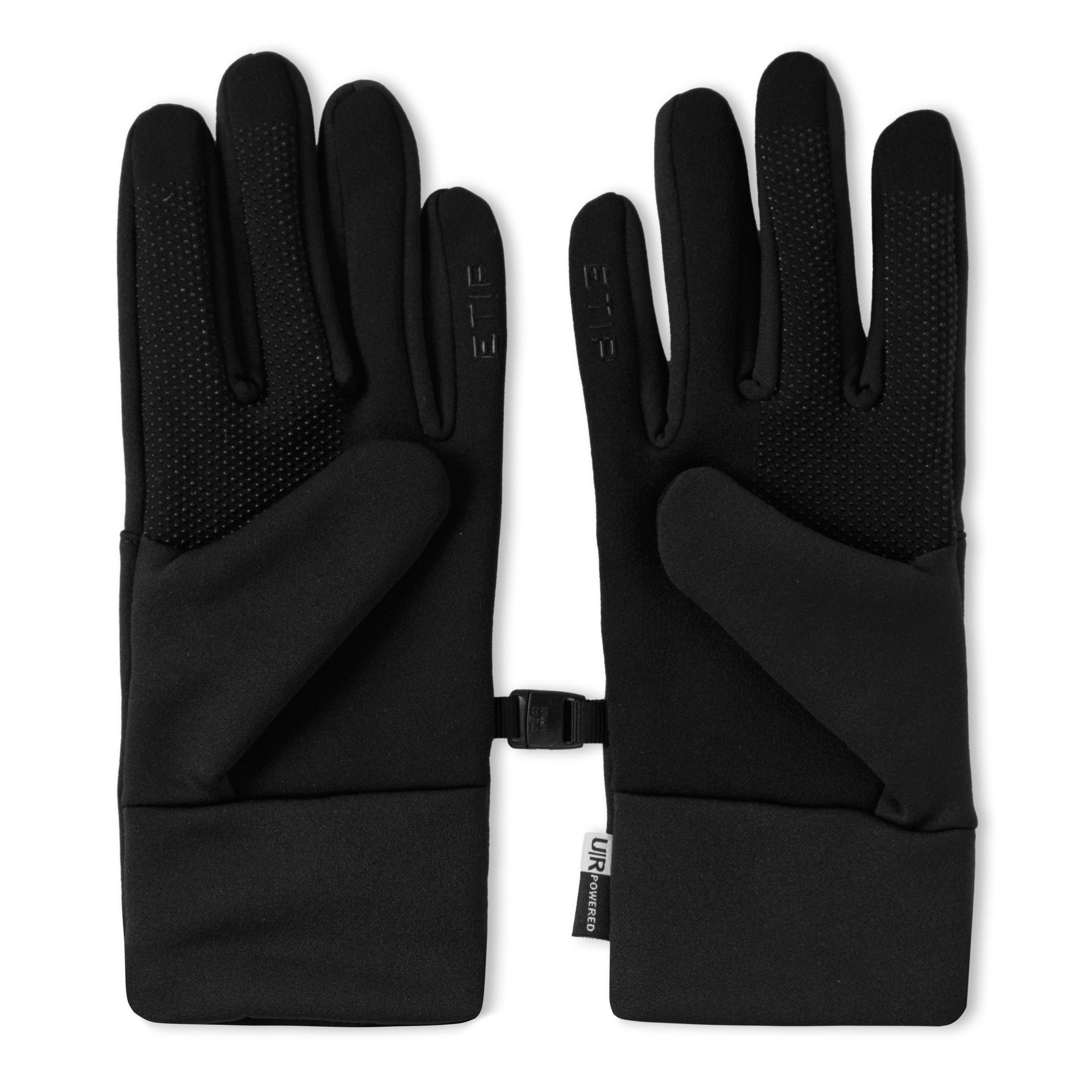 Black/Black - The North Face - Touchscreen Fleece Gloves - 2