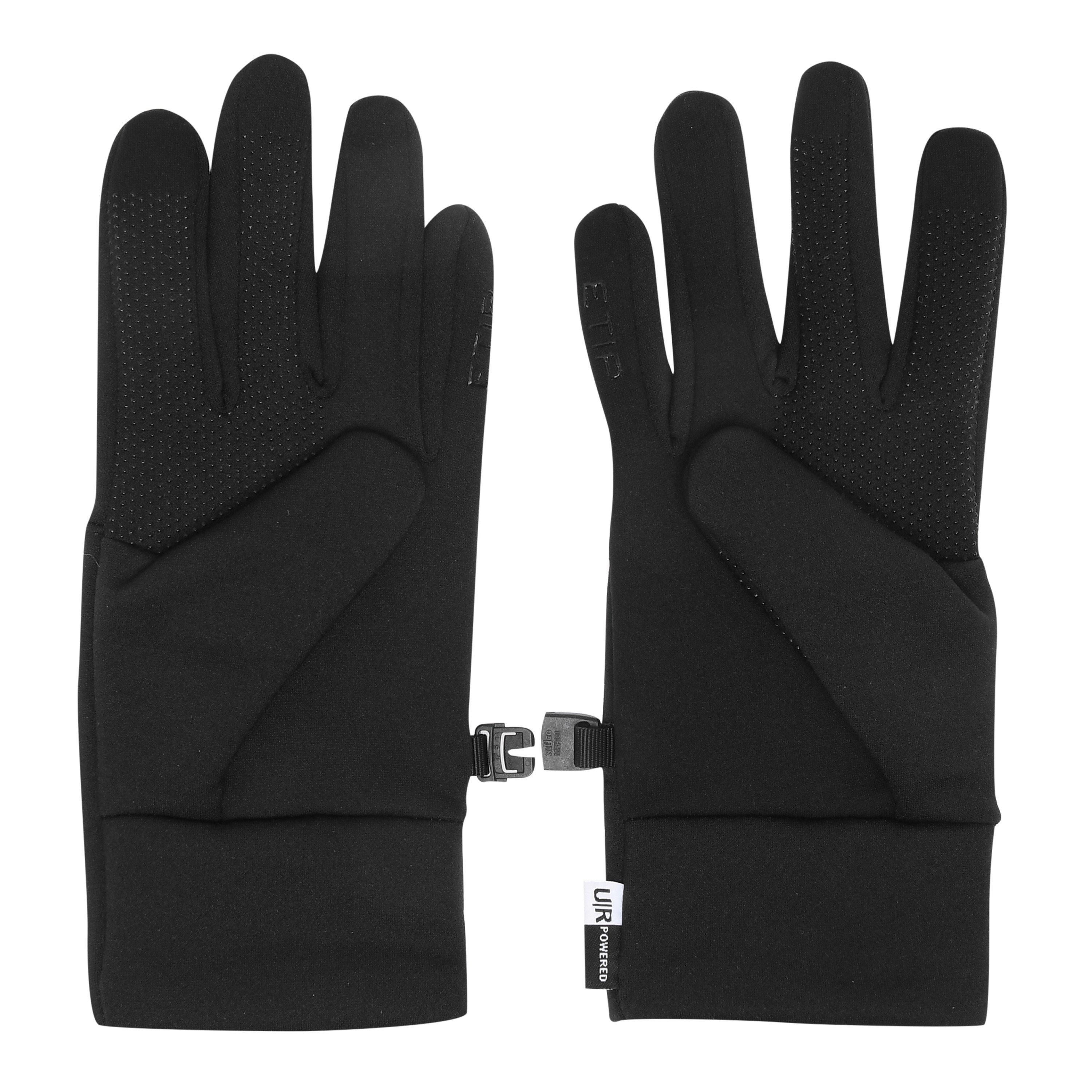 Black/Black - The North Face - Touchscreen Fleece Gloves - 3