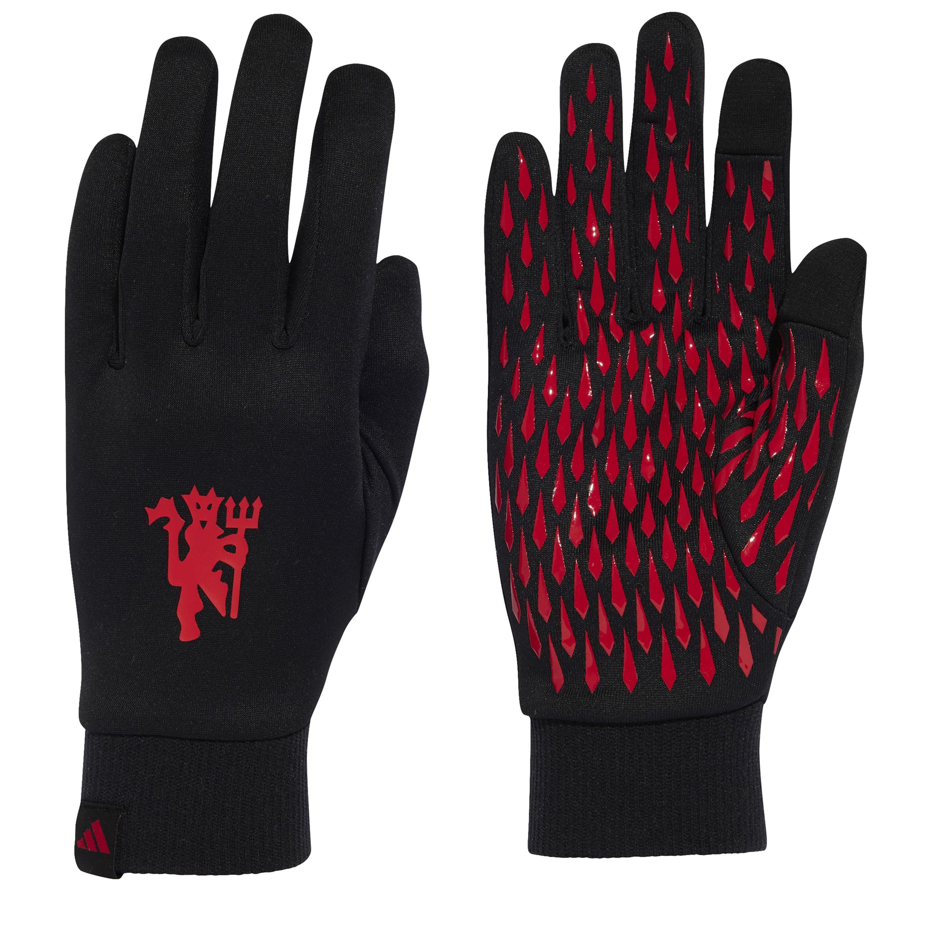 Schwarz/Rot - adidas - Mufc Fp Gloves Football Player Glove Unisex Adults - 1