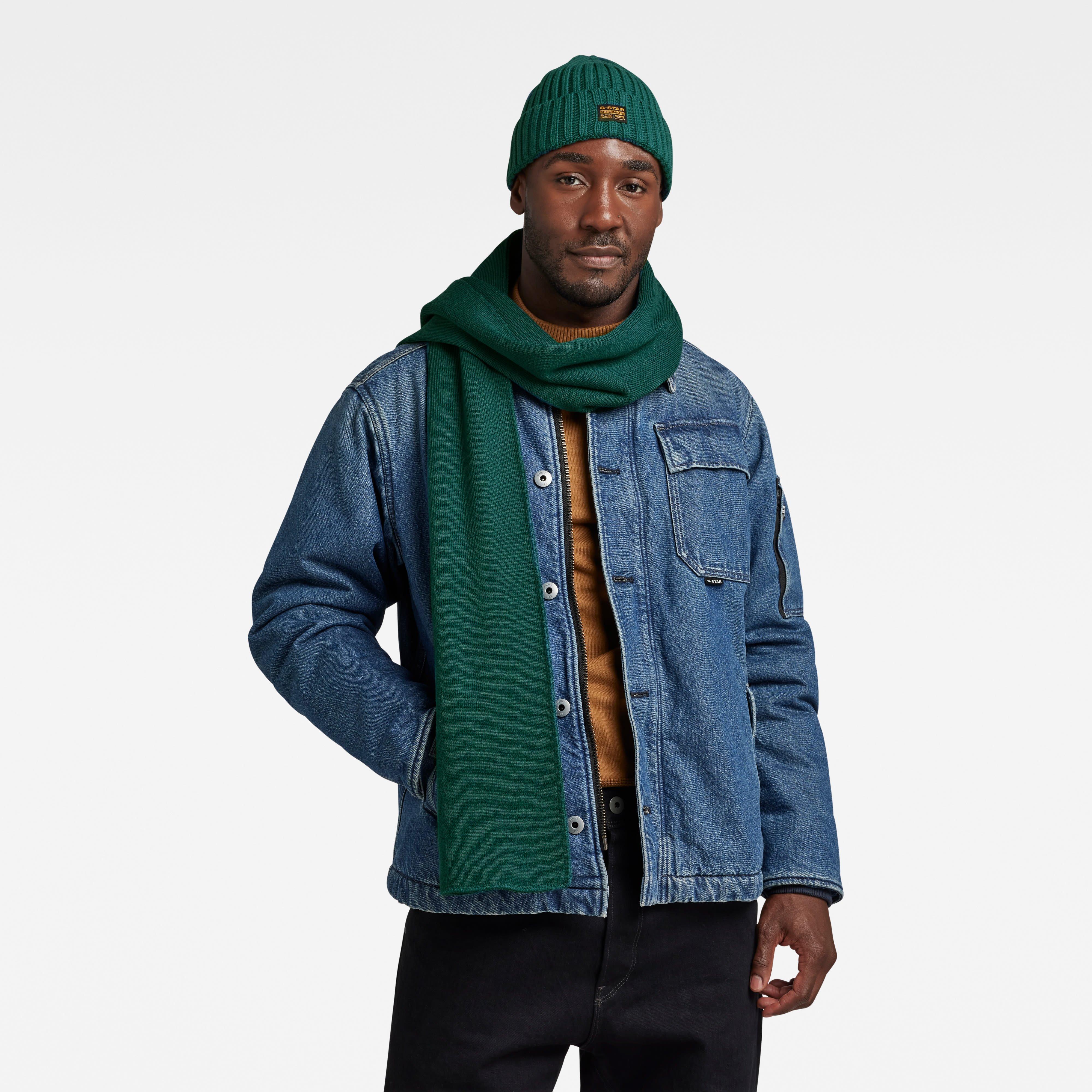 Billet Green - G Star - Men's Effo Midweight Scarf - 2