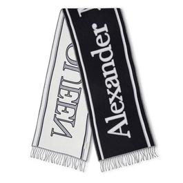 Alexander McQueen Varsity Logo Scarf