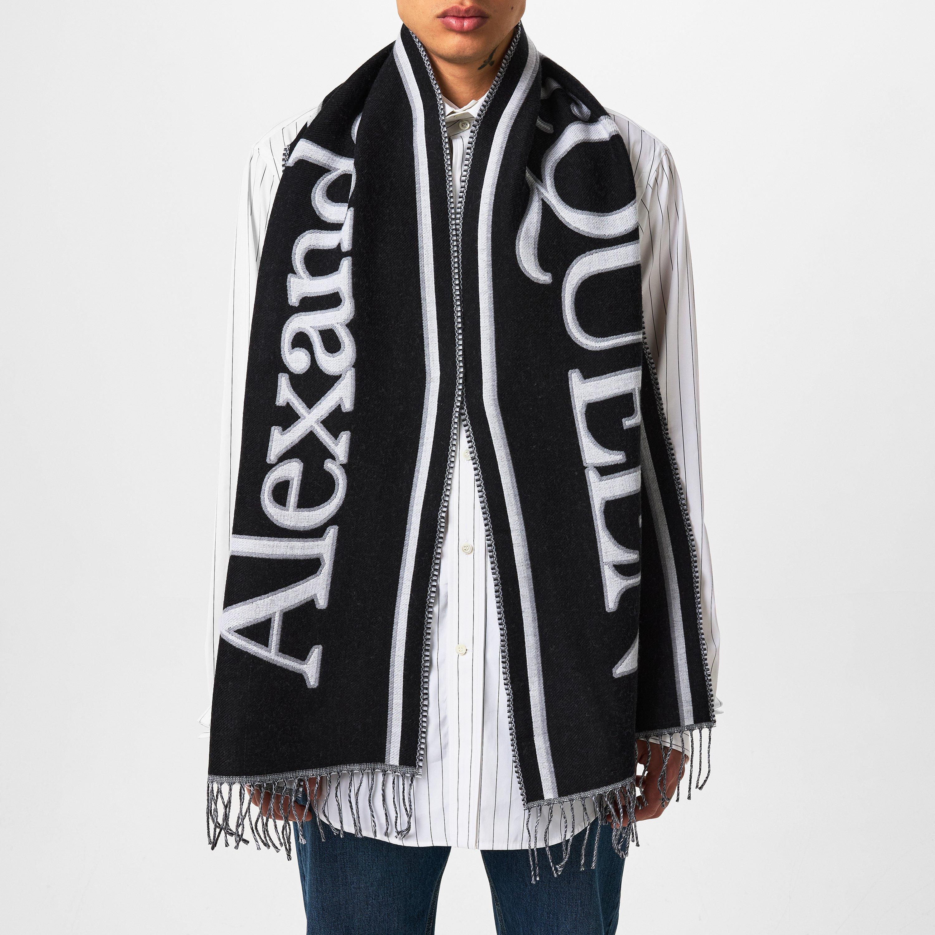 Alexander McQueen | Varsity Logo Scarf | Scarves | Cruise