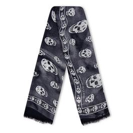 Alexander McQueen Alex FO Trompe Scarf Sn44