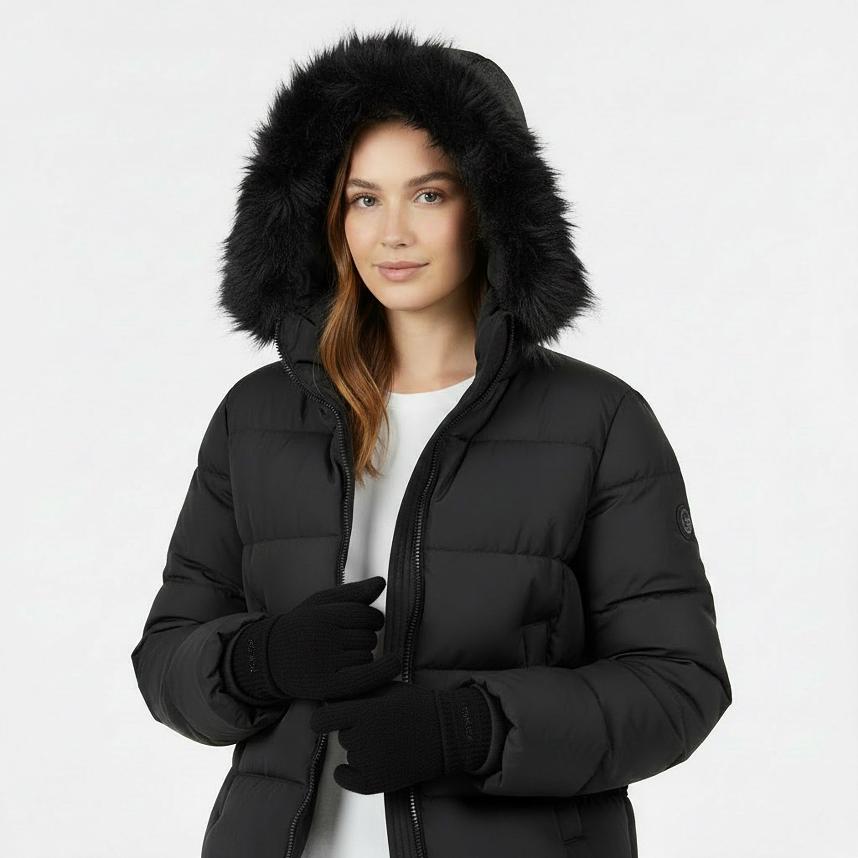 Black - Jack Wills - Knitted Gloves - 3