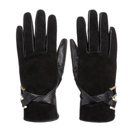 Biba Suede Leather Mix Gloves