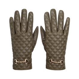 Biba Quilted Leather Gloves